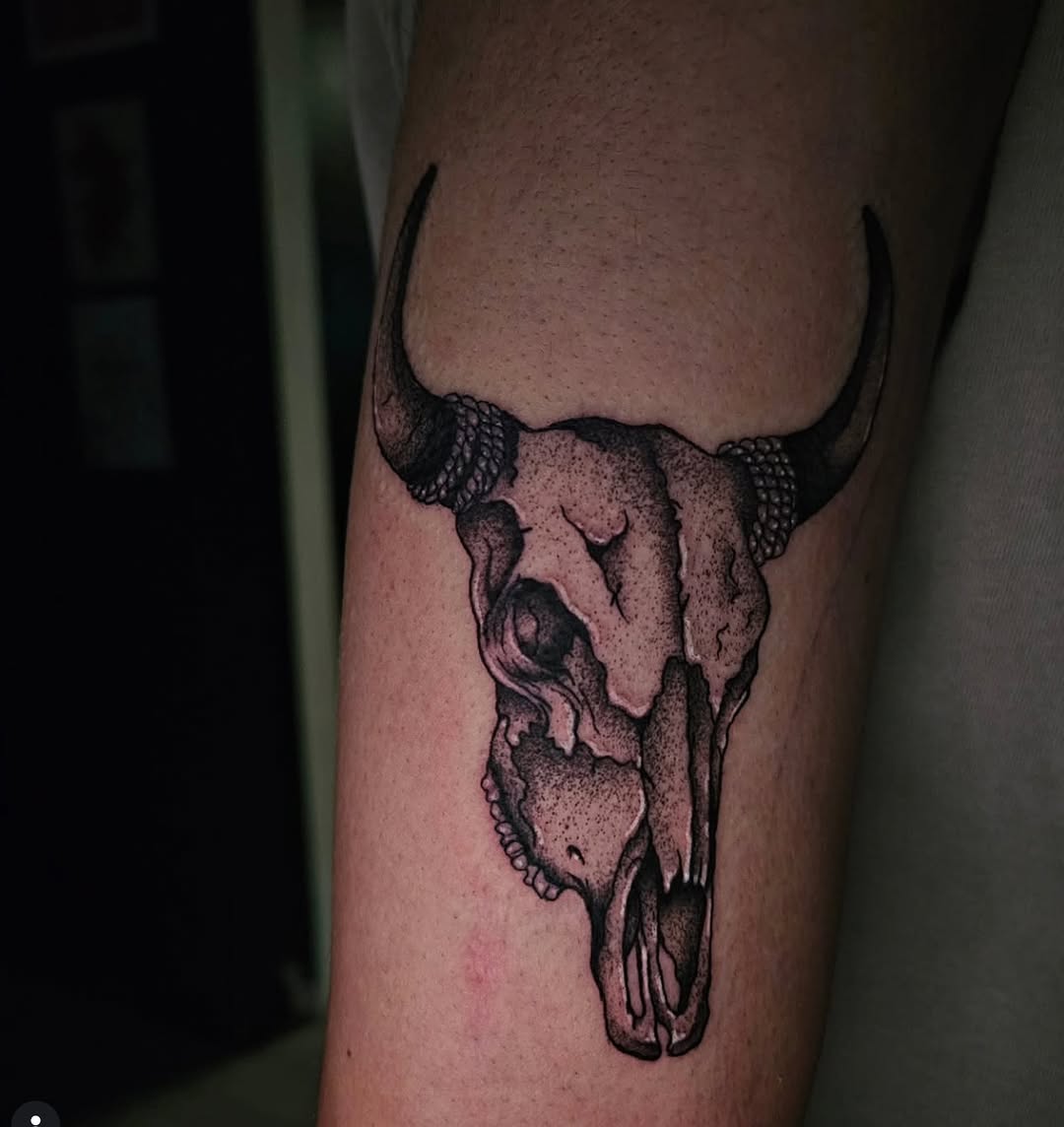 Tattoo by @babyghoul_inked — black_and_grey, realism