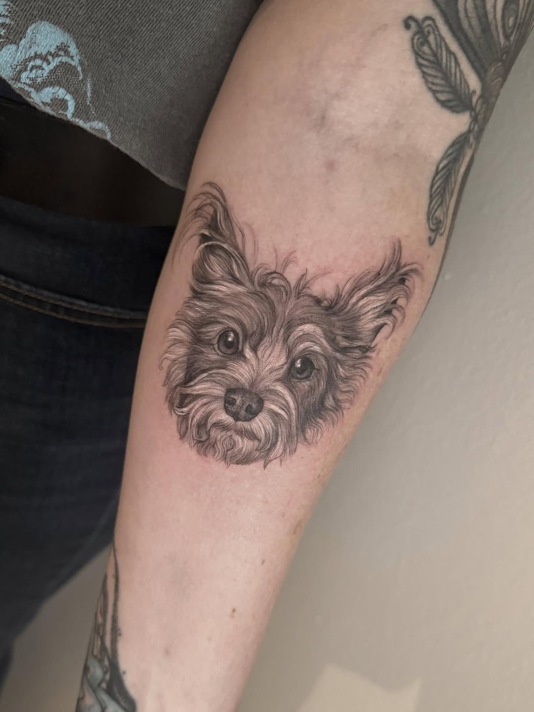 Tattoo by @tattoosbylynx โ realism, black_and_grey