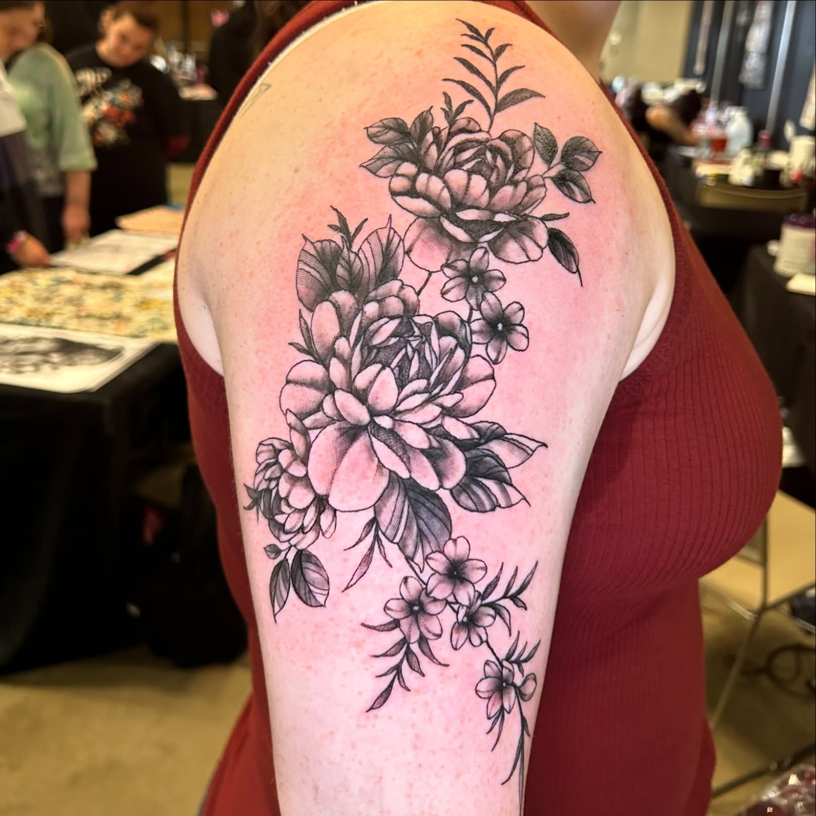 Tattoo by @jesuscheekstattoos — black_and_grey