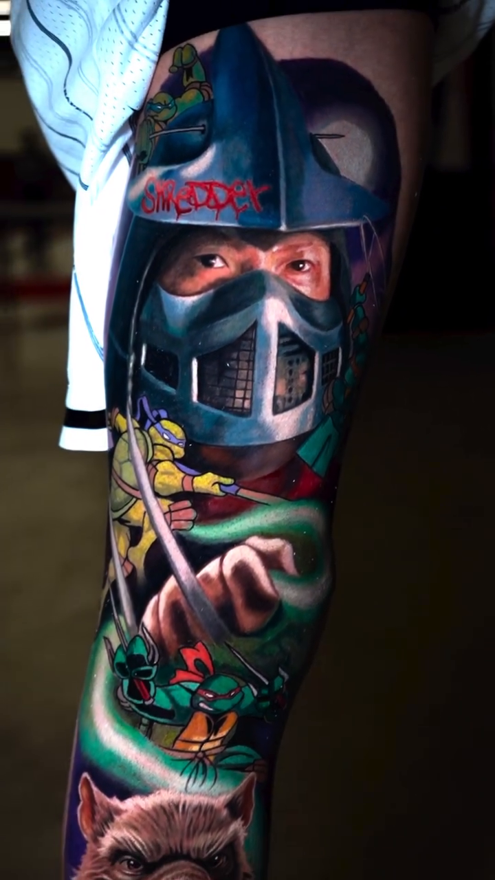 Tattoo by @bxvdidit — realism, anime