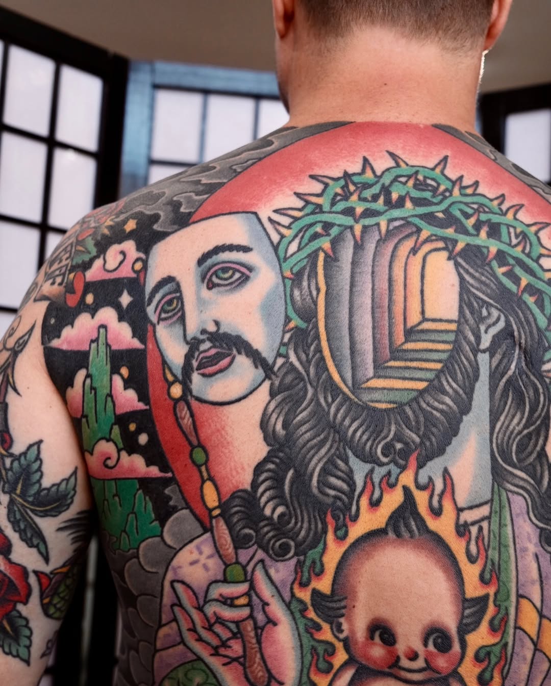 Tattoo by @oldzakwill — neo_traditional, trash_polka