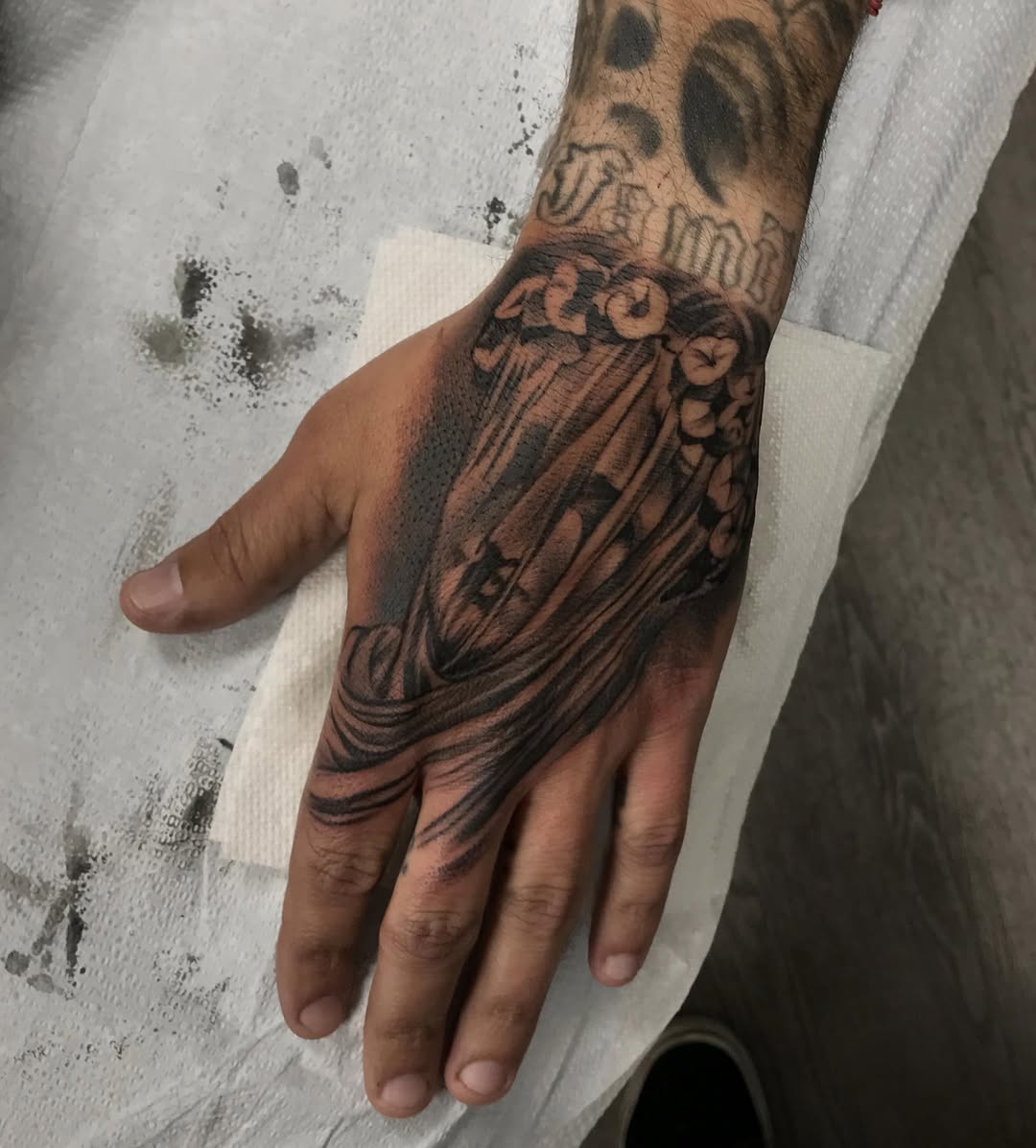 Tattoo by @cv__tattoo — black_and_grey, realism