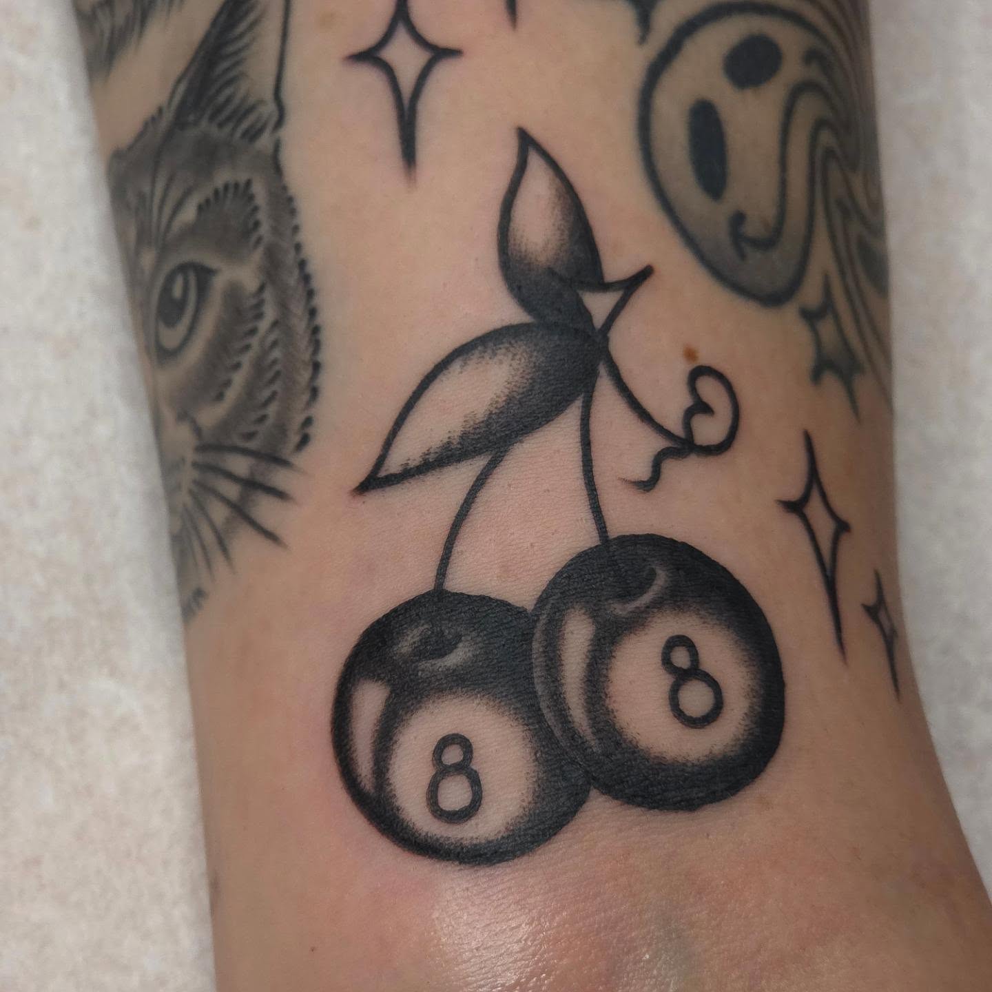 Tattoo by @claytontattooer — black_and_grey