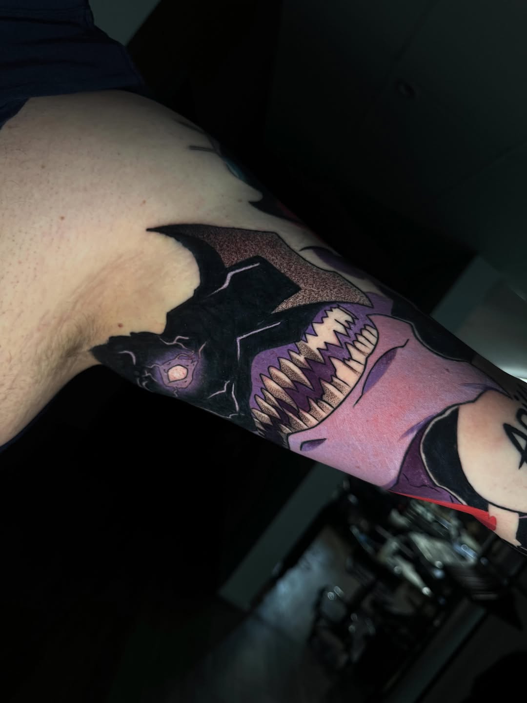 Tattoo by @rustik_uno — new_school, anime
