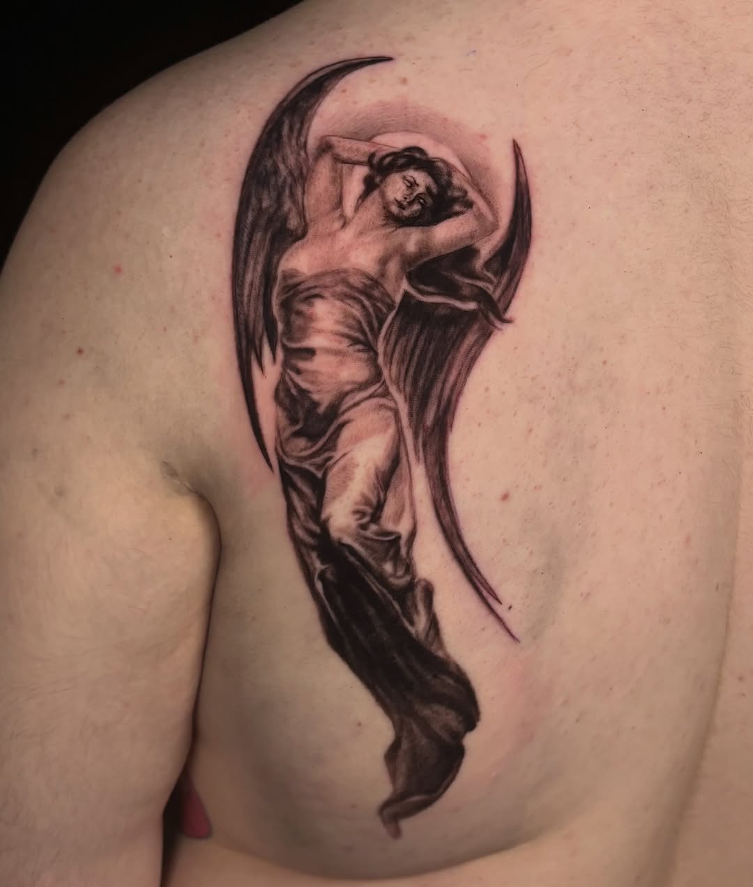 Tattoo by @jnctattoos — realism, black_and_grey