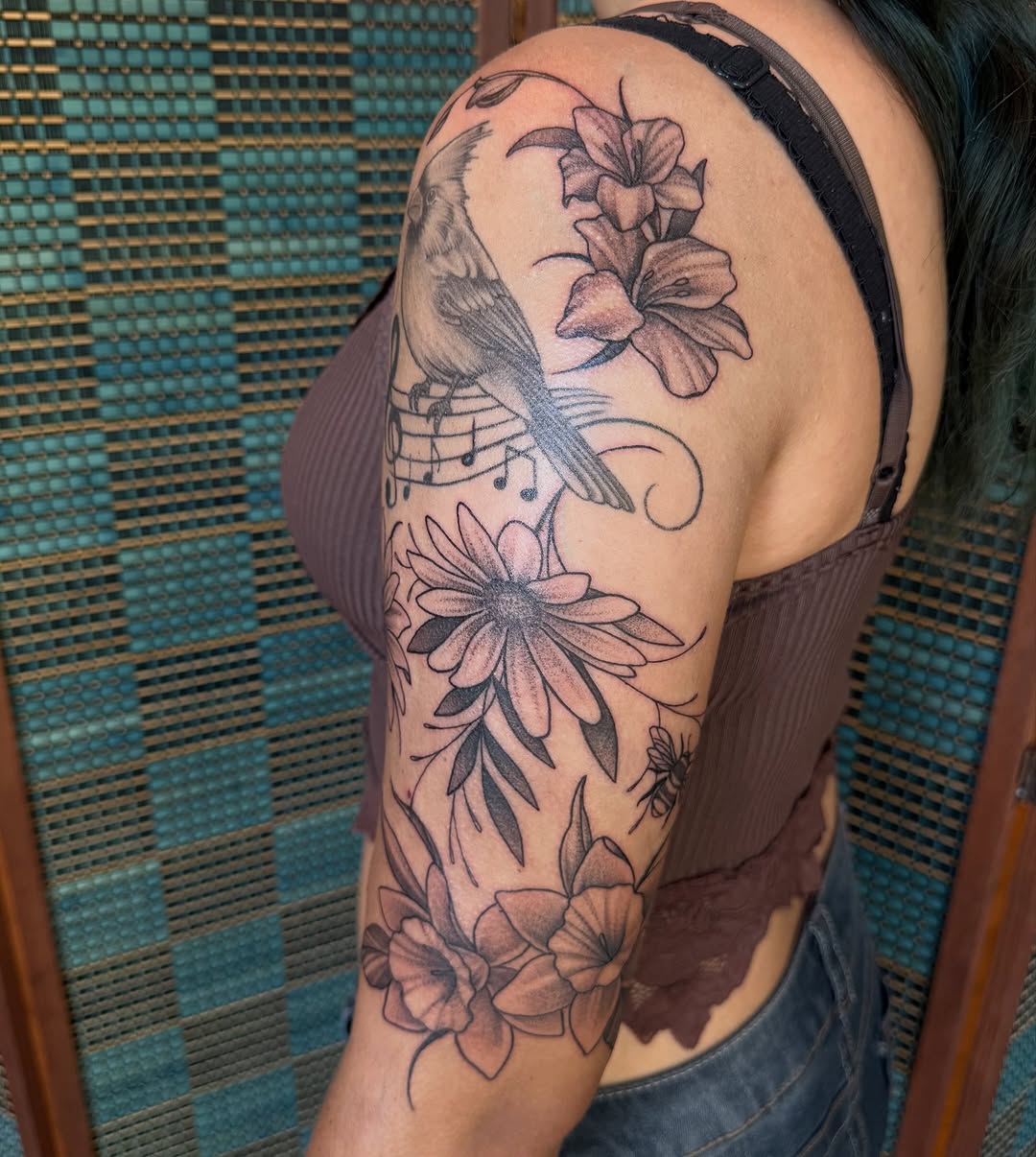 Tattoo by @evamohrman — black_and_grey, realism