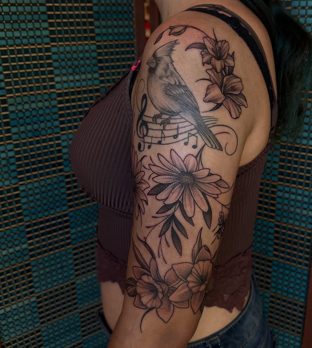 Tattoo by @evamohrman — realism, black_and_grey