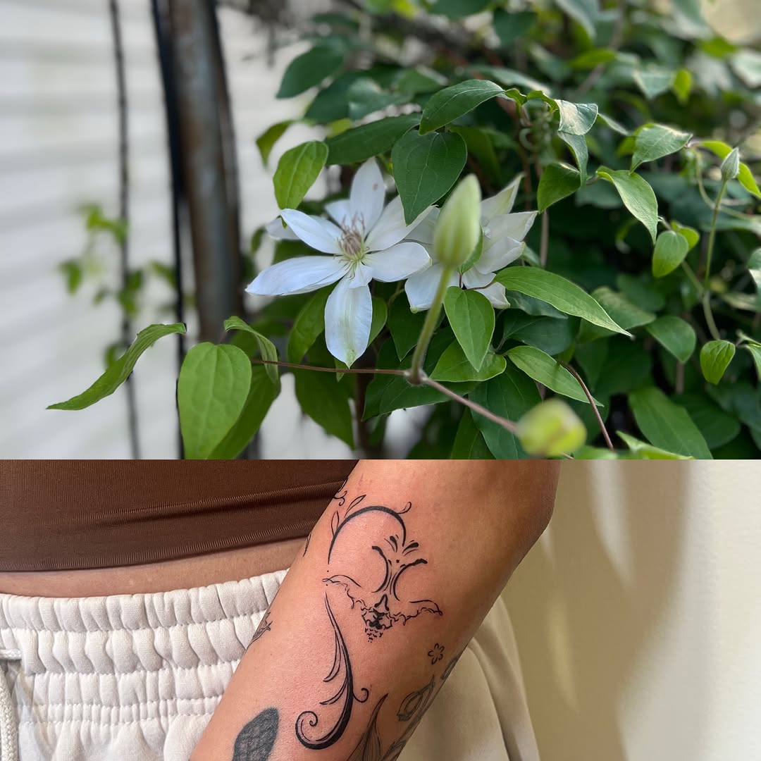 Tattoo by @snowyy.inks — black_and_grey