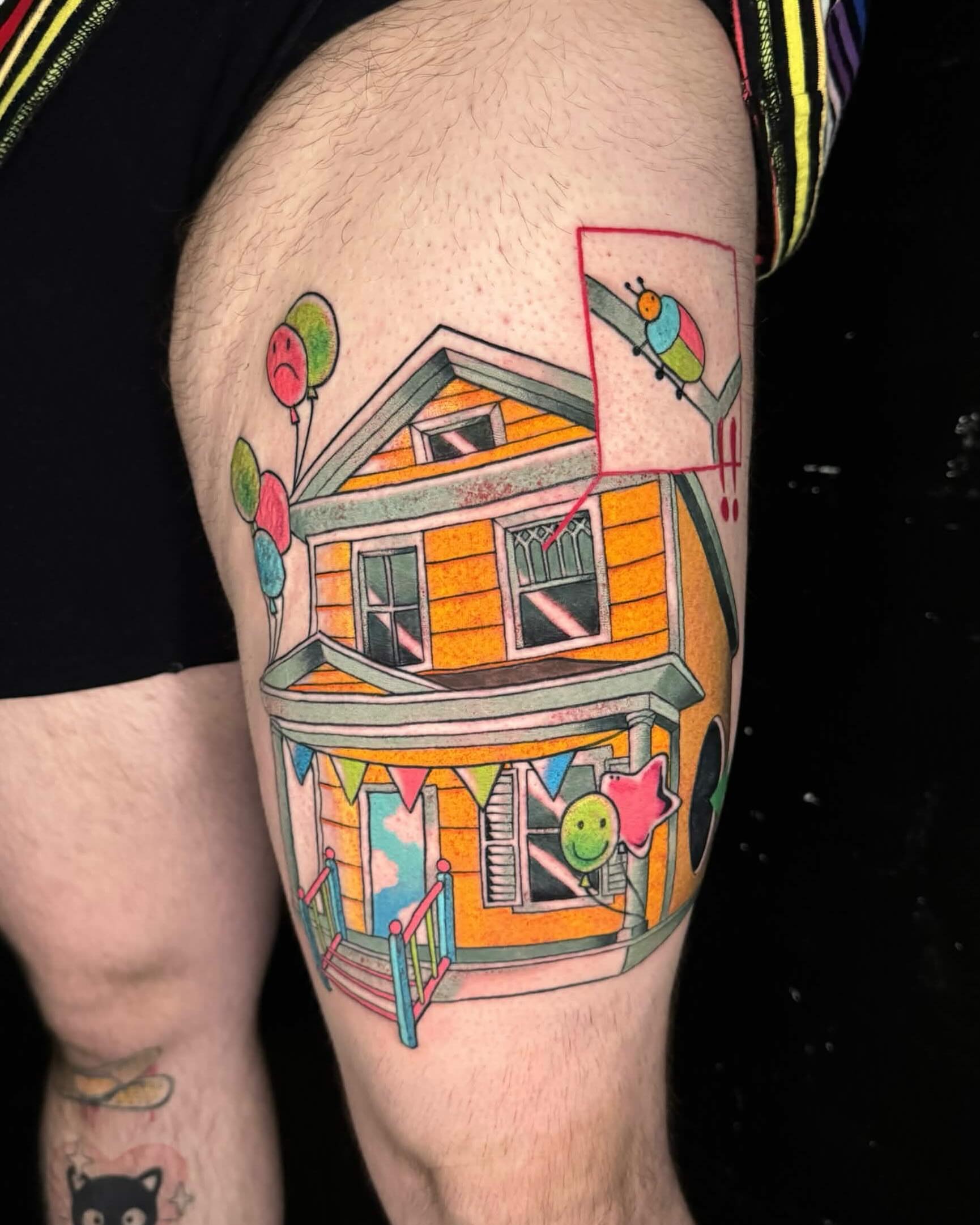 Tattoo by @carrion.beetle — new_school, illustrative