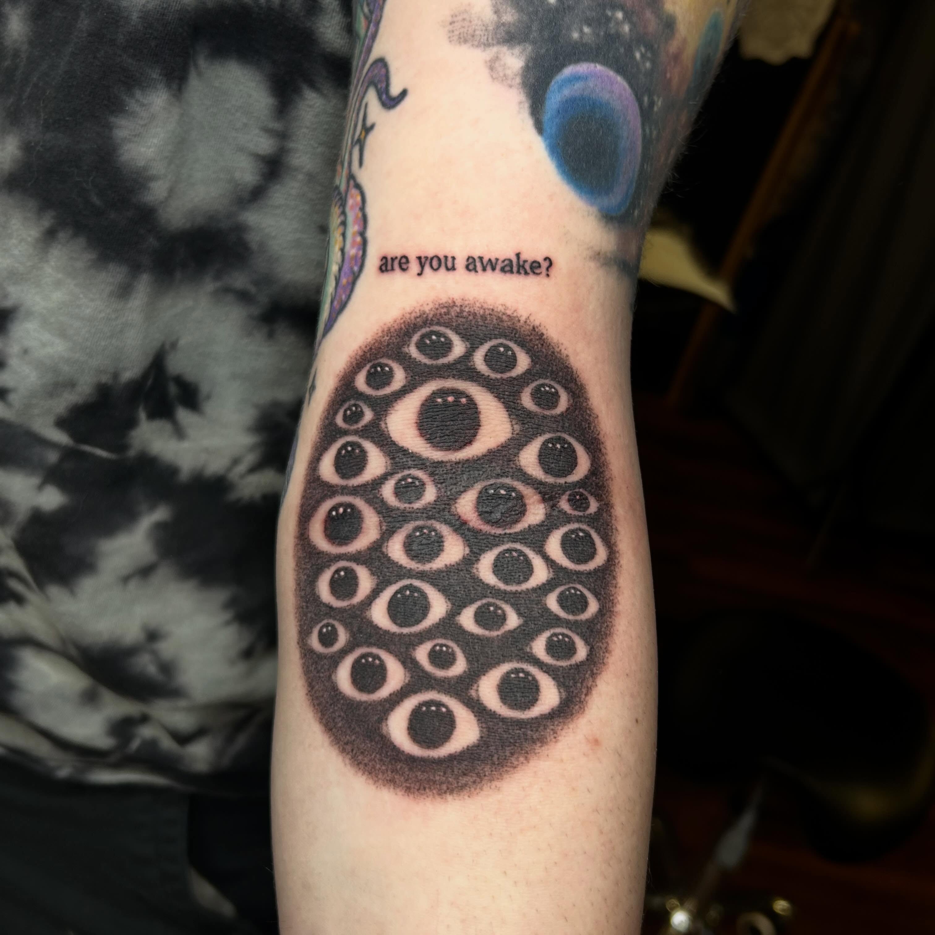 Tattoo by @lisa_inkk — dotwork, geometric
