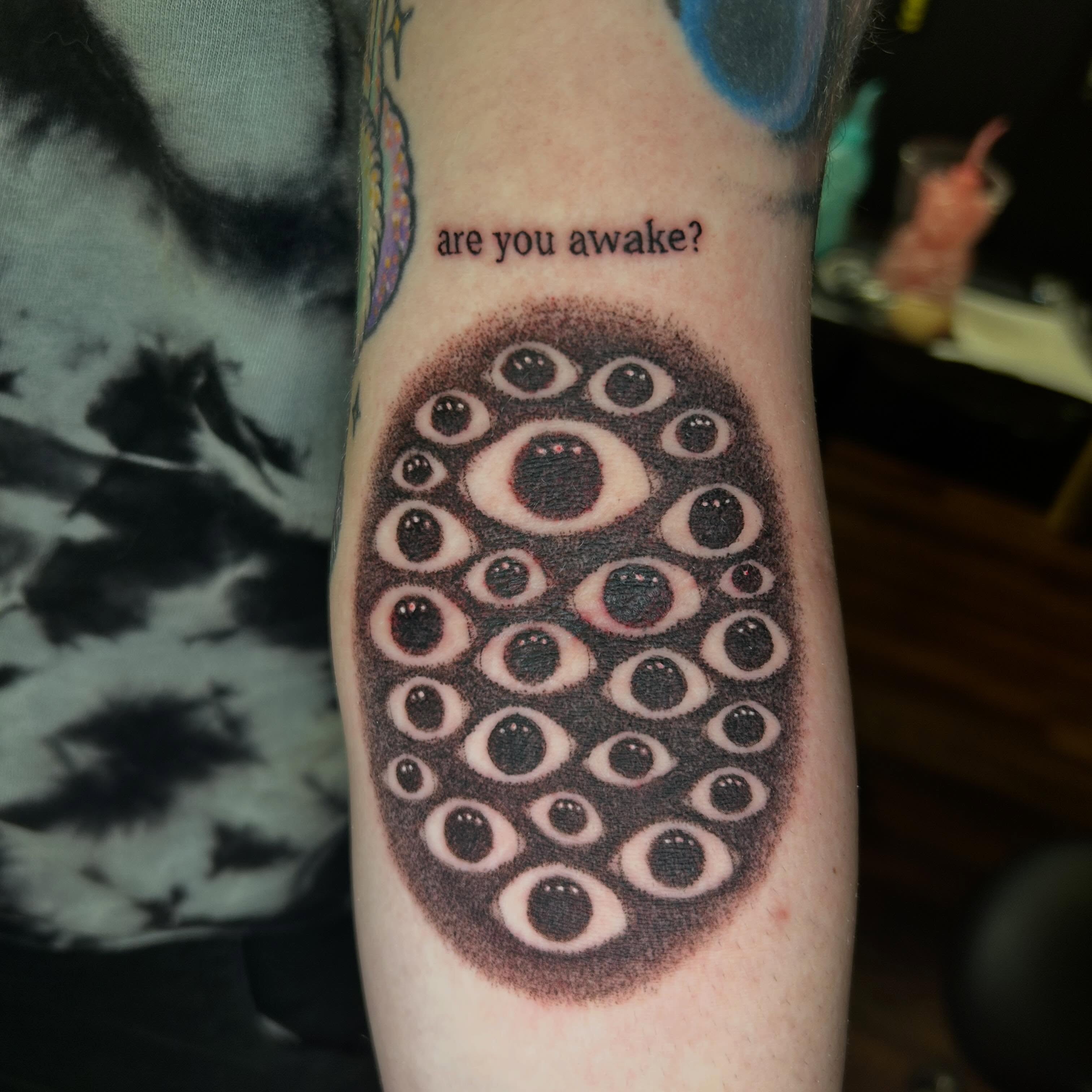 Tattoo by @lisa_inkk — dotwork, geometric