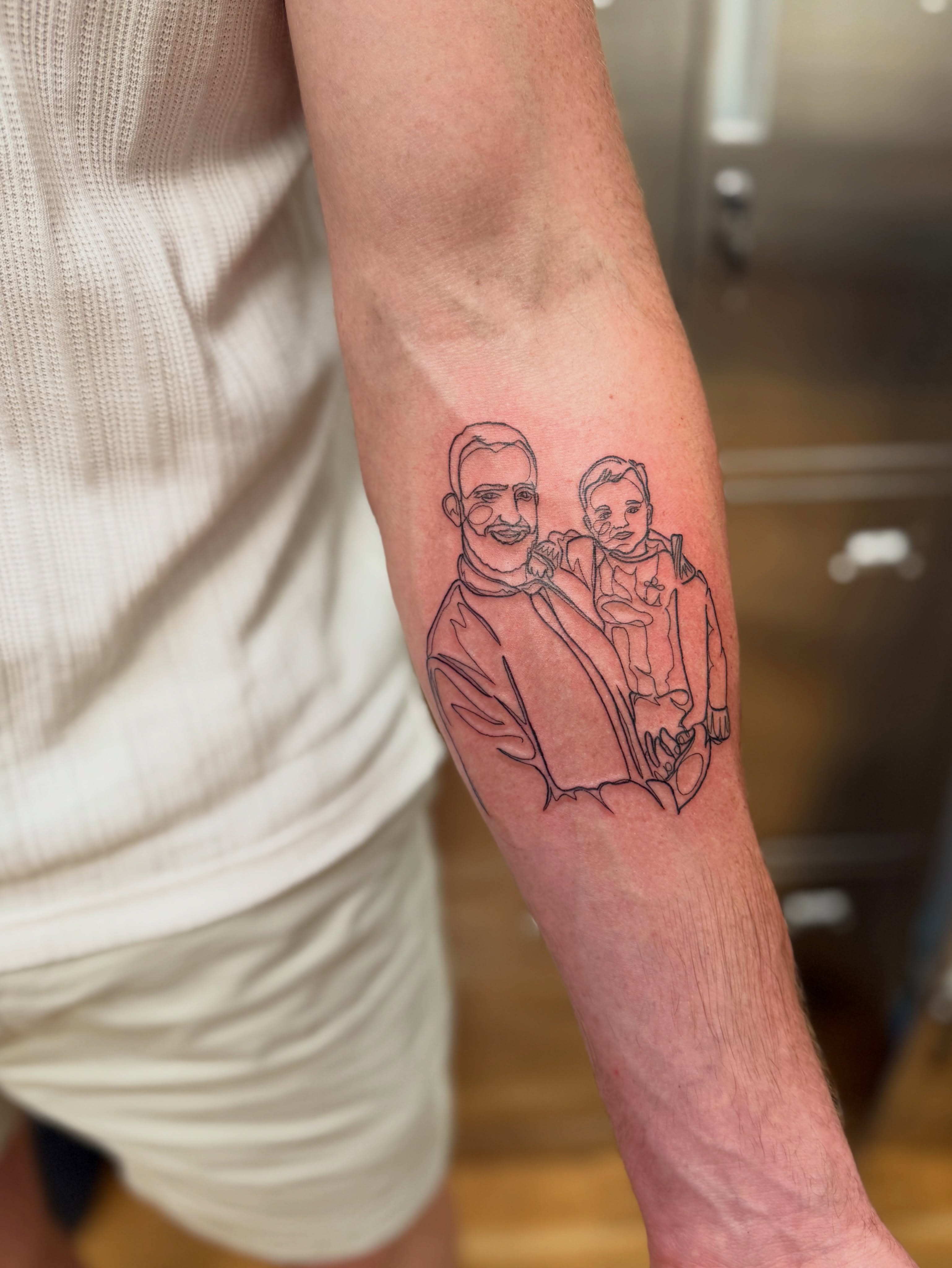 Tattoo by @wellgoodmate__ — fine_line
