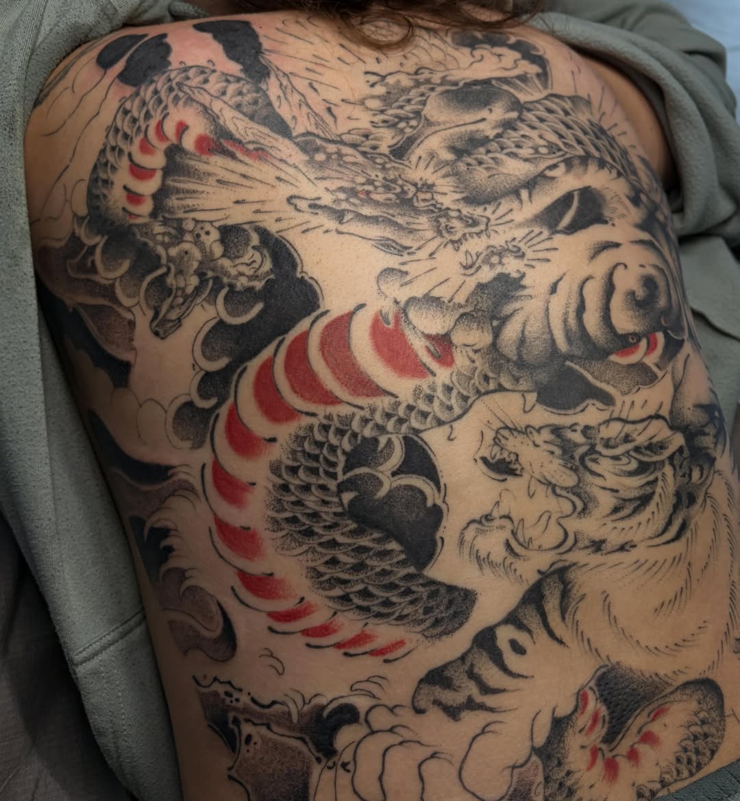 Tattoo by @neildoestattoos — japanese_irezumi