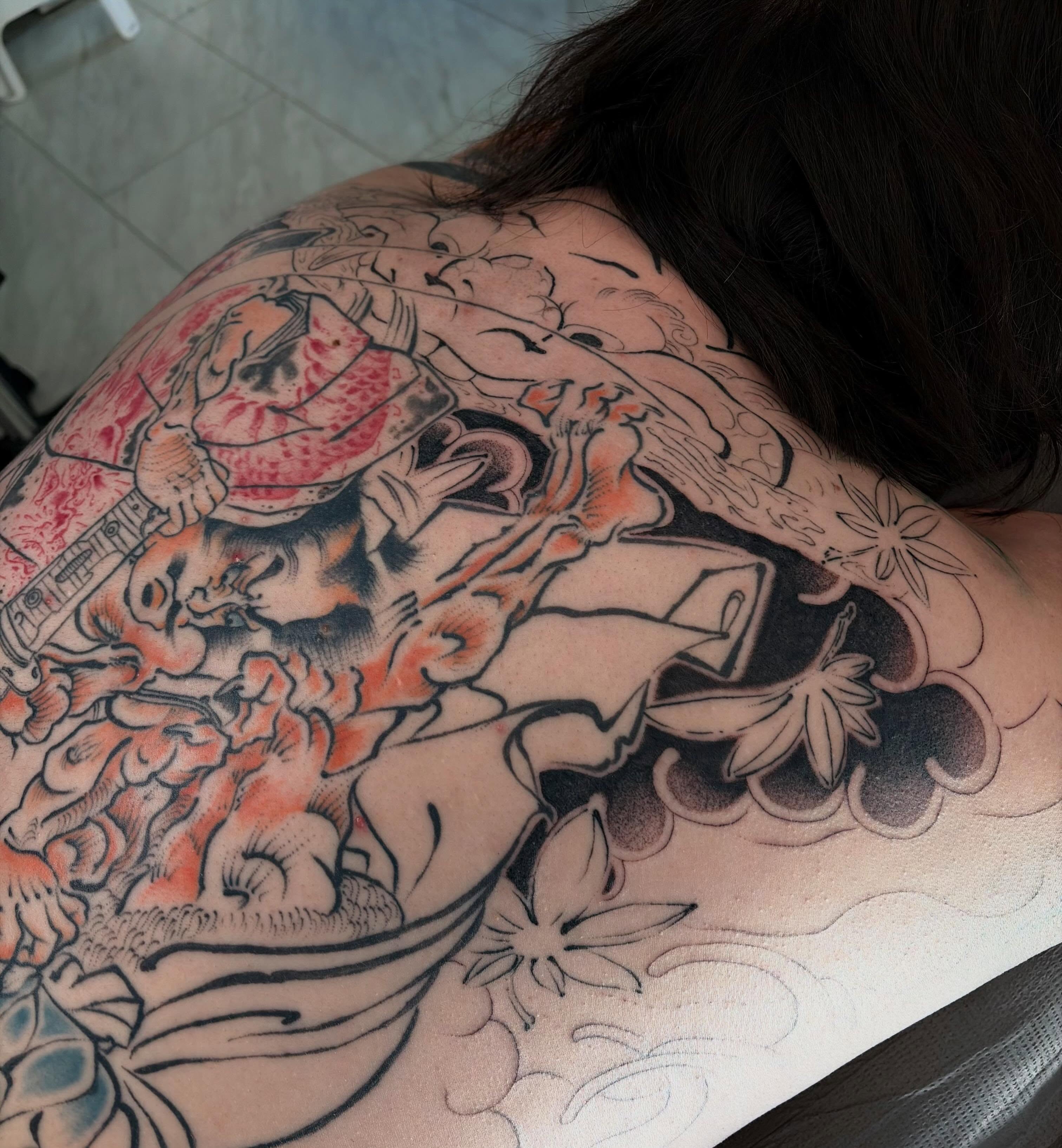 Tattoo by @neildoestattoos — japanese_irezumi