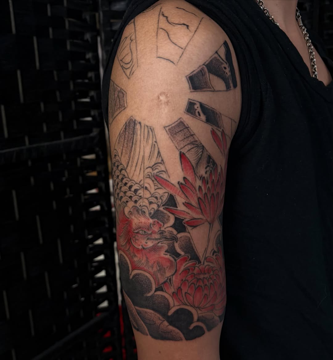 Tattoo by @neildoestattoos — japanese_irezumi