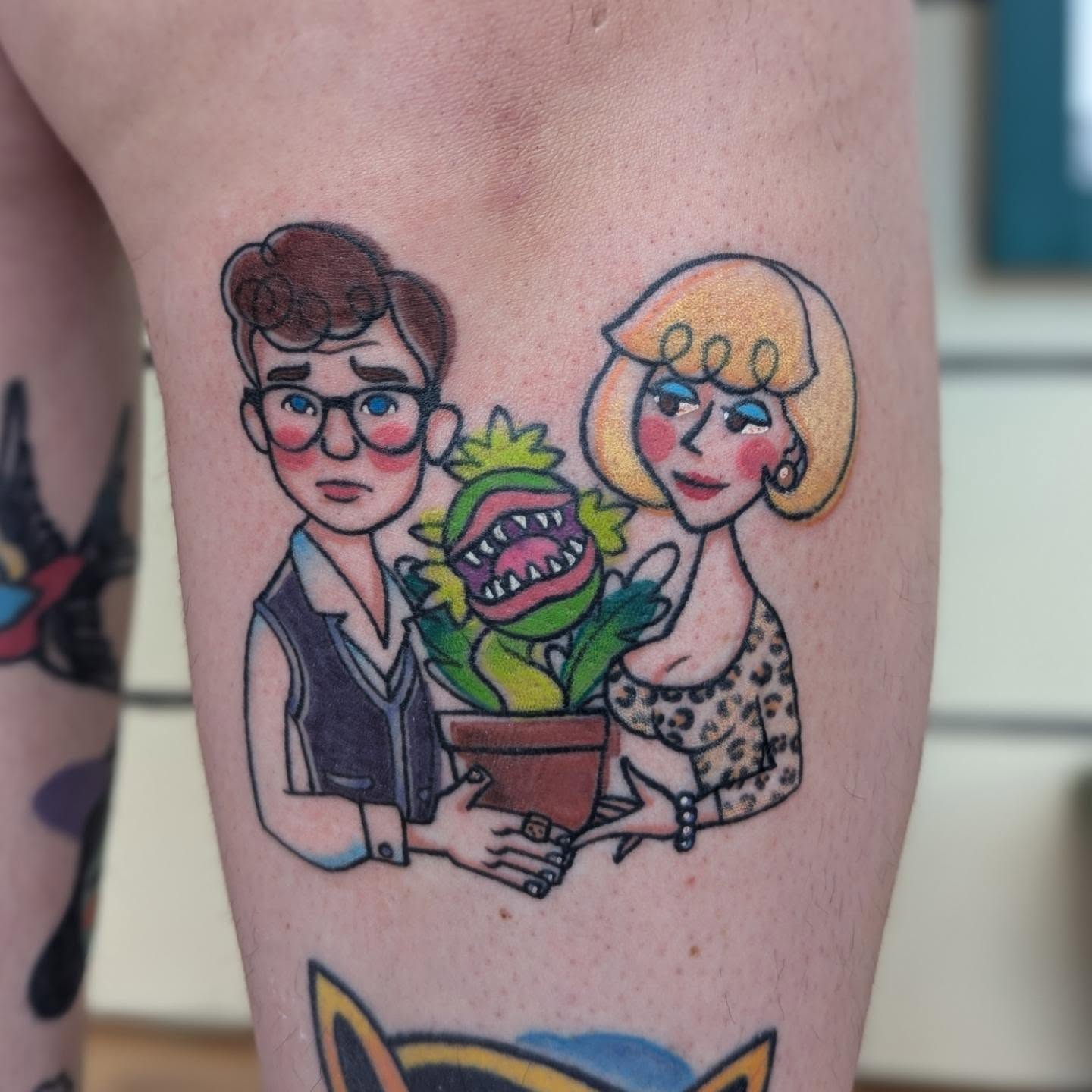 Tattoo by @angiemeuth — new_school, illustrative