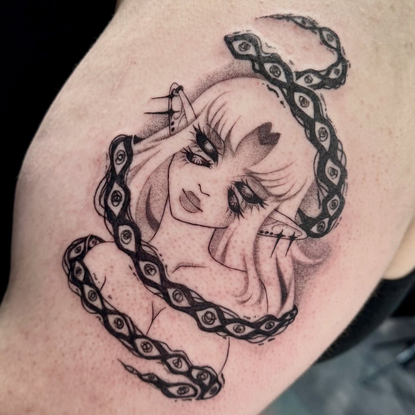 Tattoo by @keybluetattoo — black_and_grey, realism