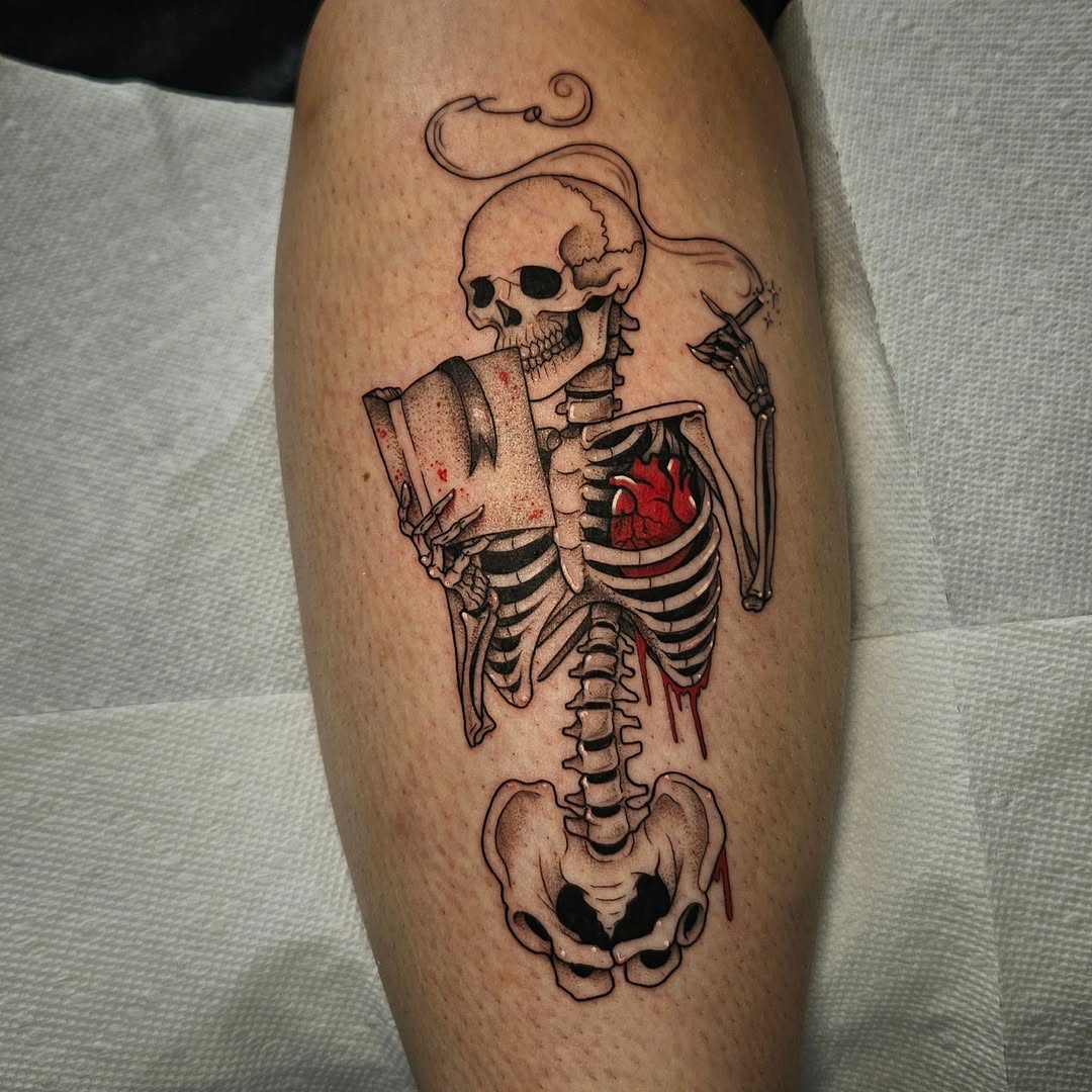 Tattoo by @courtlynblissink — black_and_grey, realism