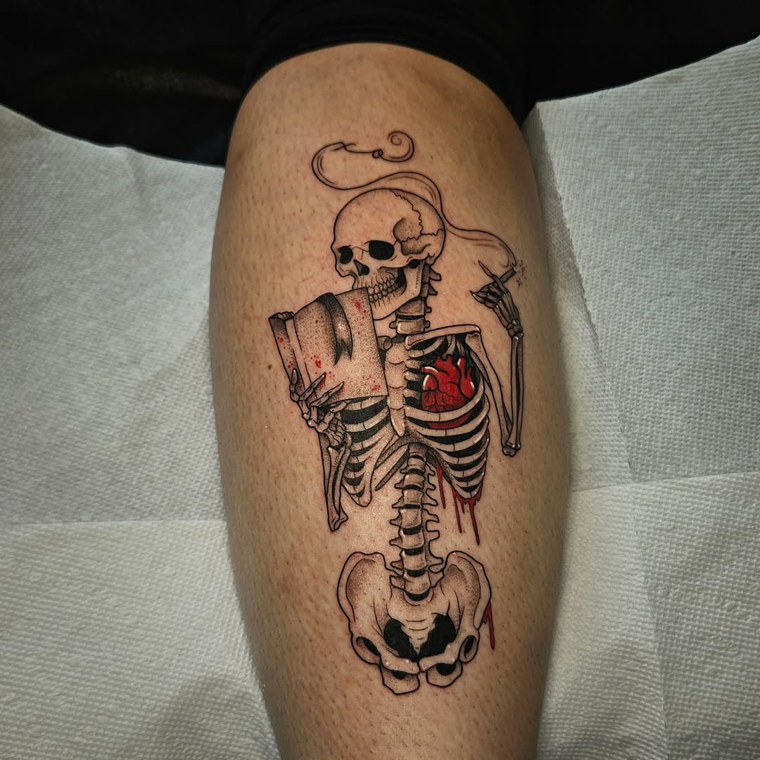 Tattoo by @courtlynblissink — neo_traditional, black_and_grey