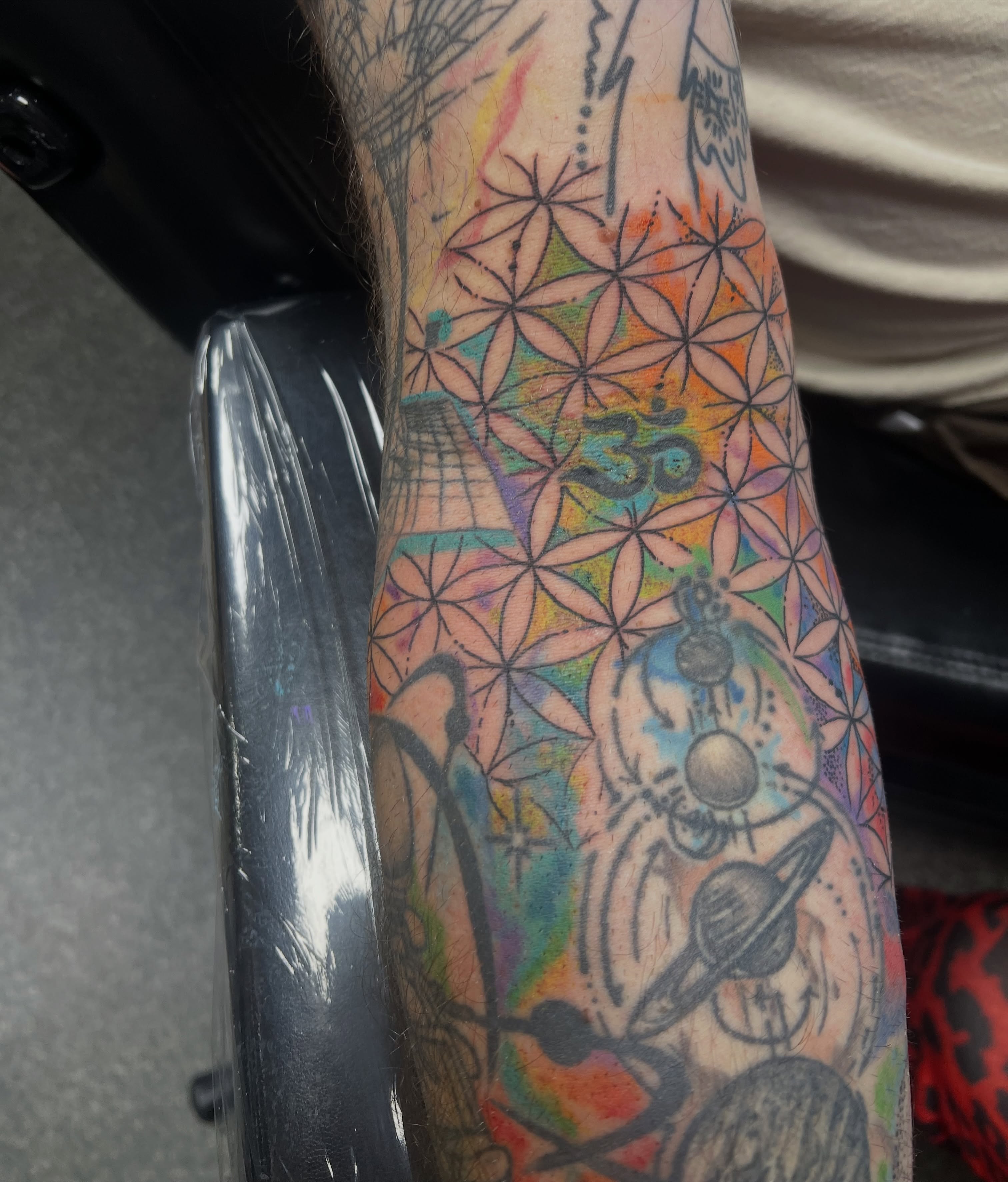 Tattoo by @natalies_tatties — geometric