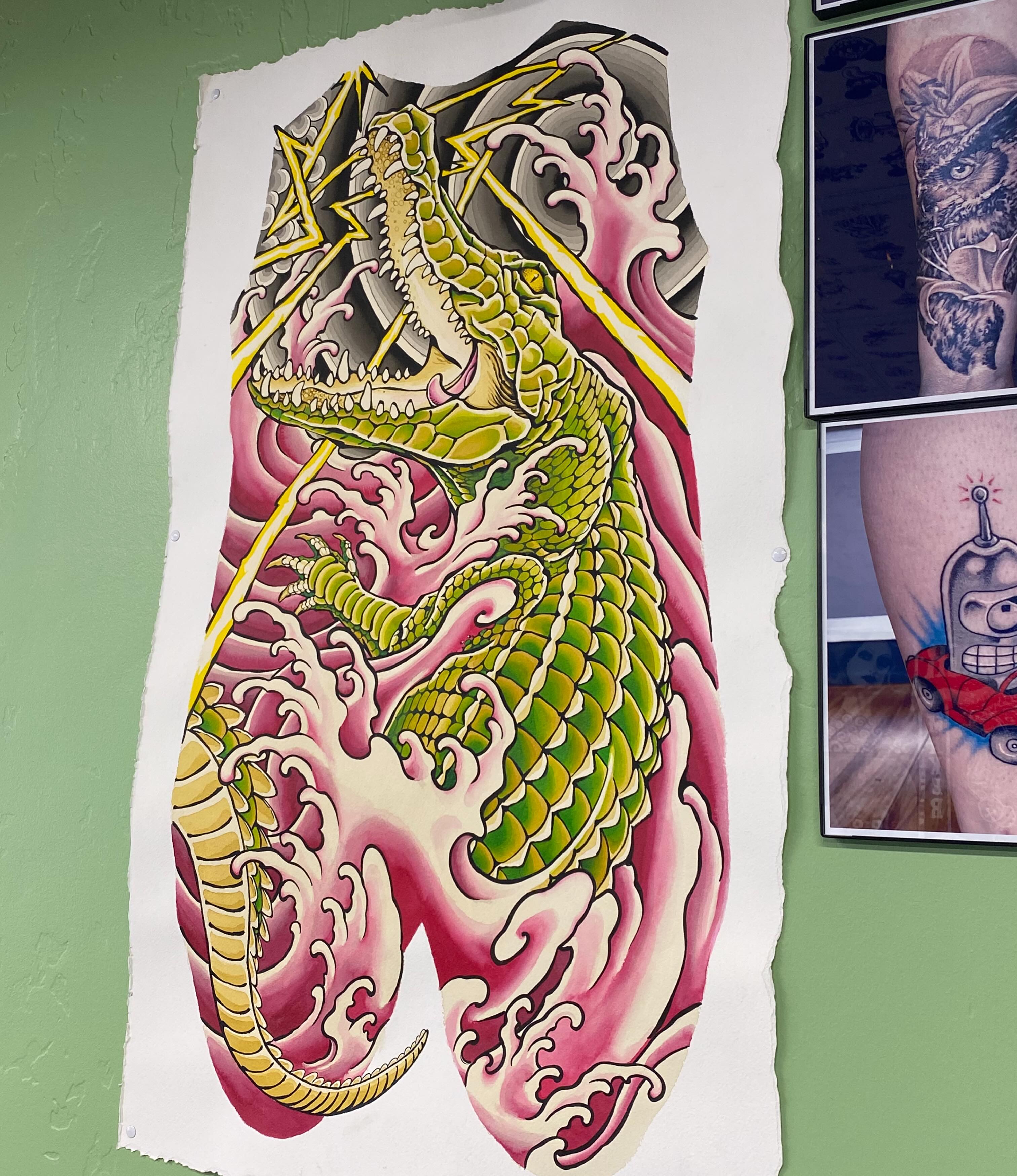 Tattoo by @grumpyoldmantattoos — japanese_irezumi