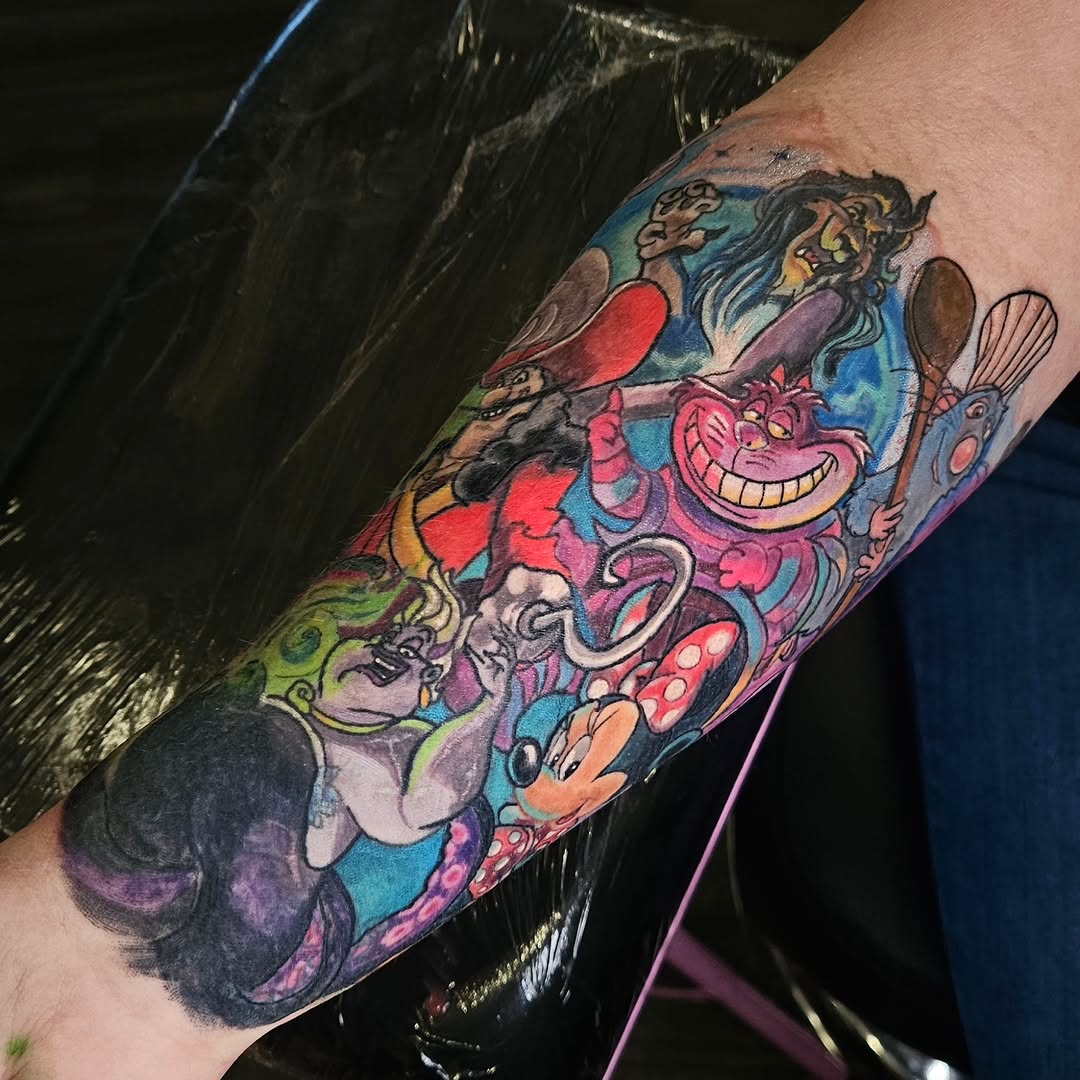 Tattoo by @scoobyboo_tattoo — new_school, anime