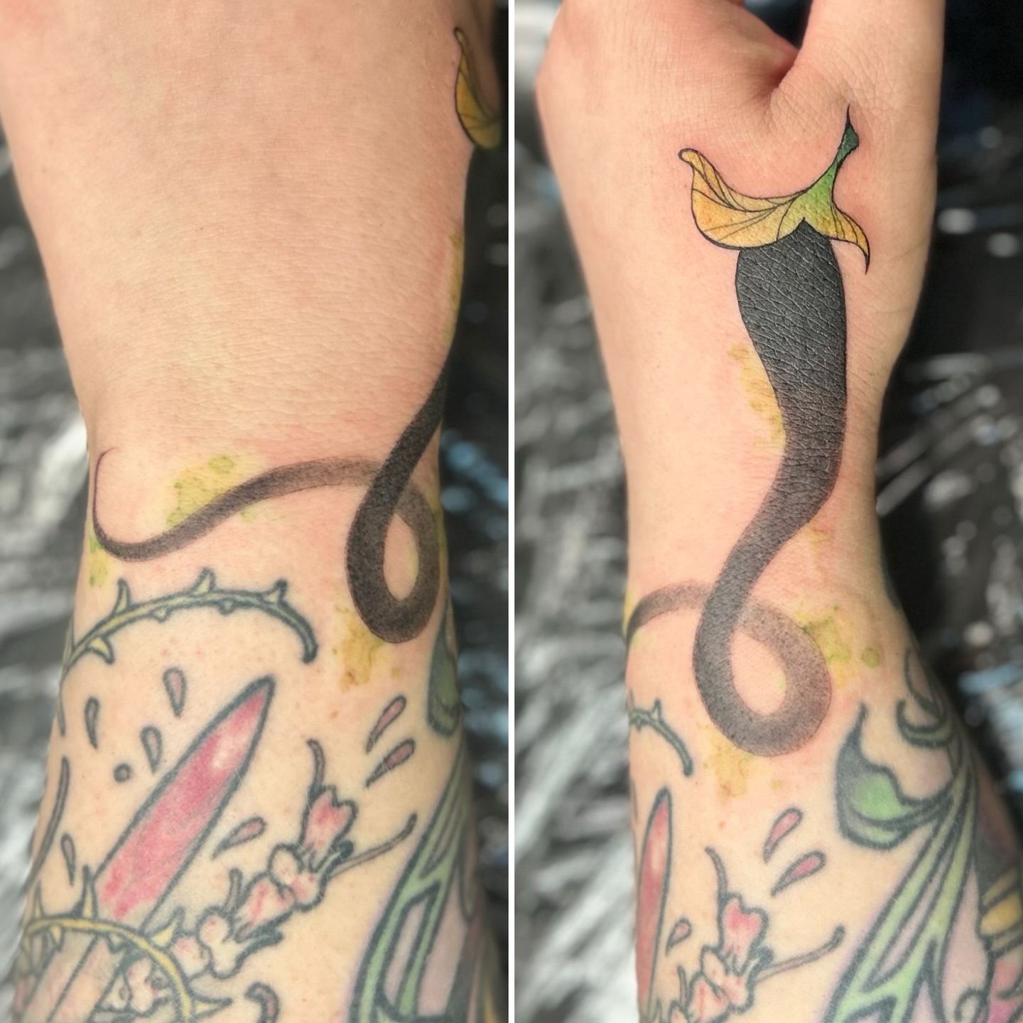 Tattoo by @crownandcrowtattoo — american_traditional