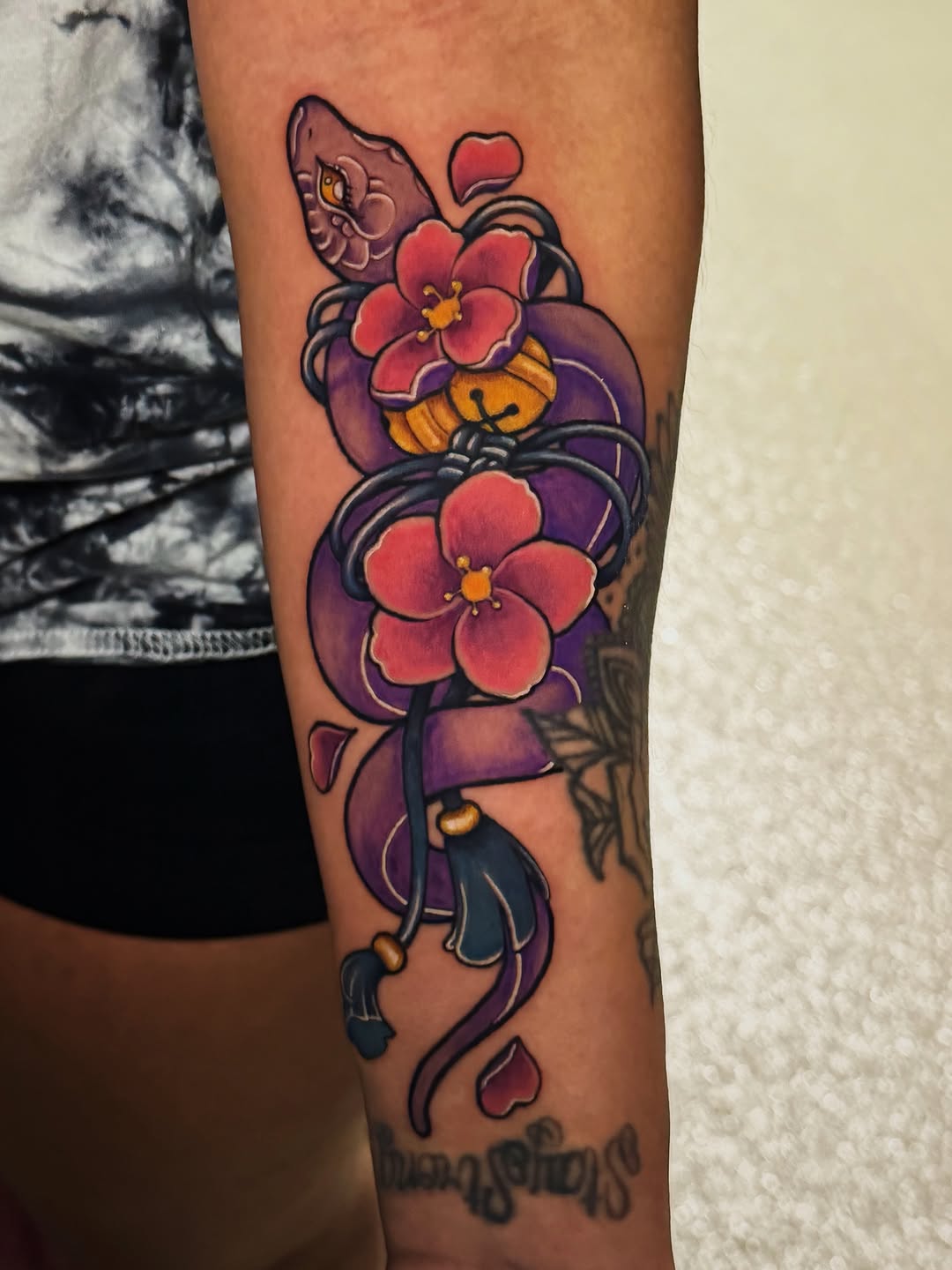 Tattoo by @kelsey_zussman โ neo_traditional