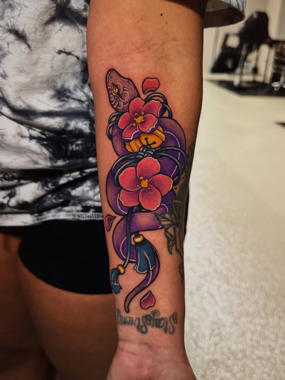 Tattoo by @kelsey_zussman โ neo_traditional