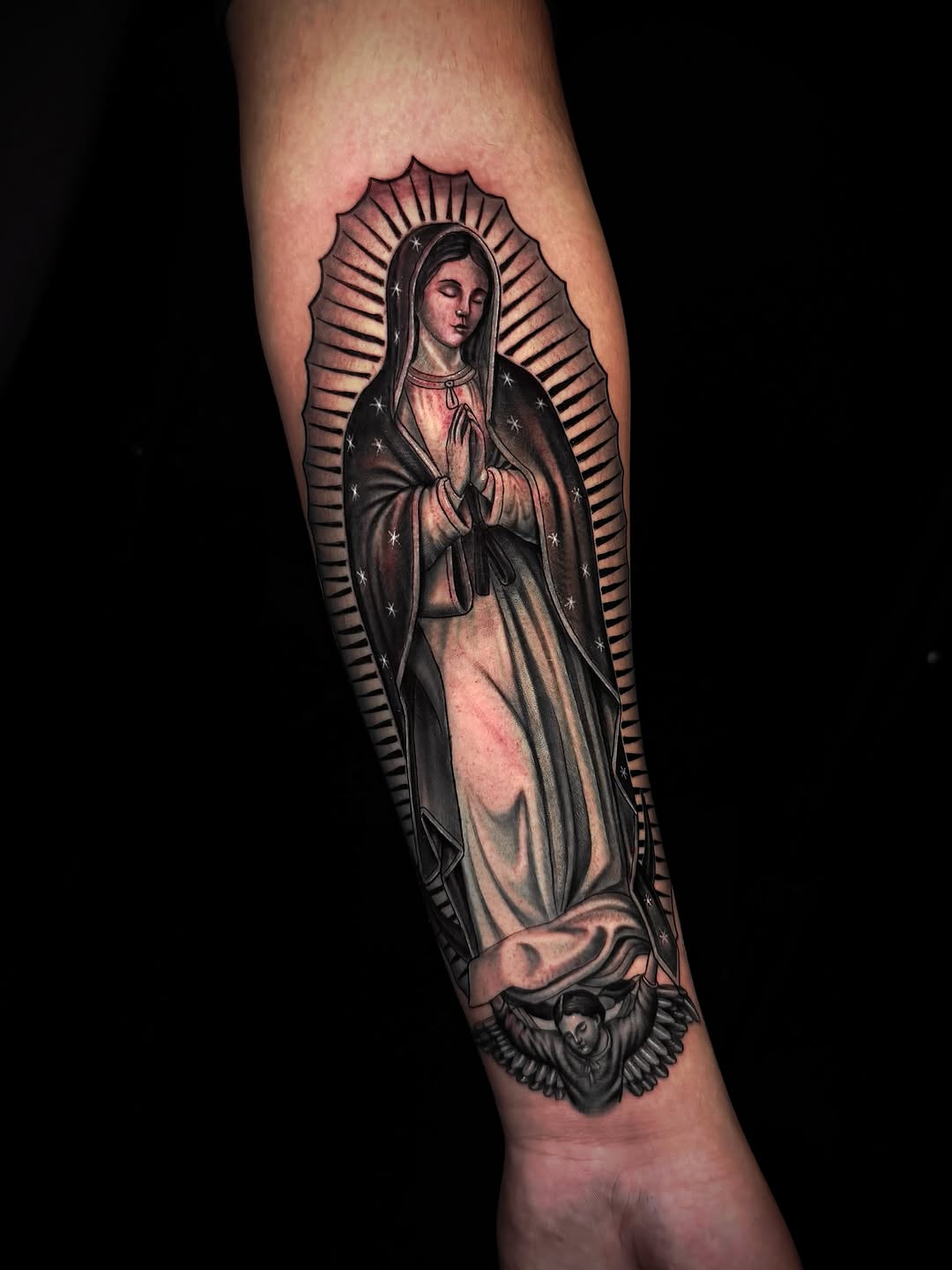 Tattoo by @screwhead_inkz — black_and_grey, realism