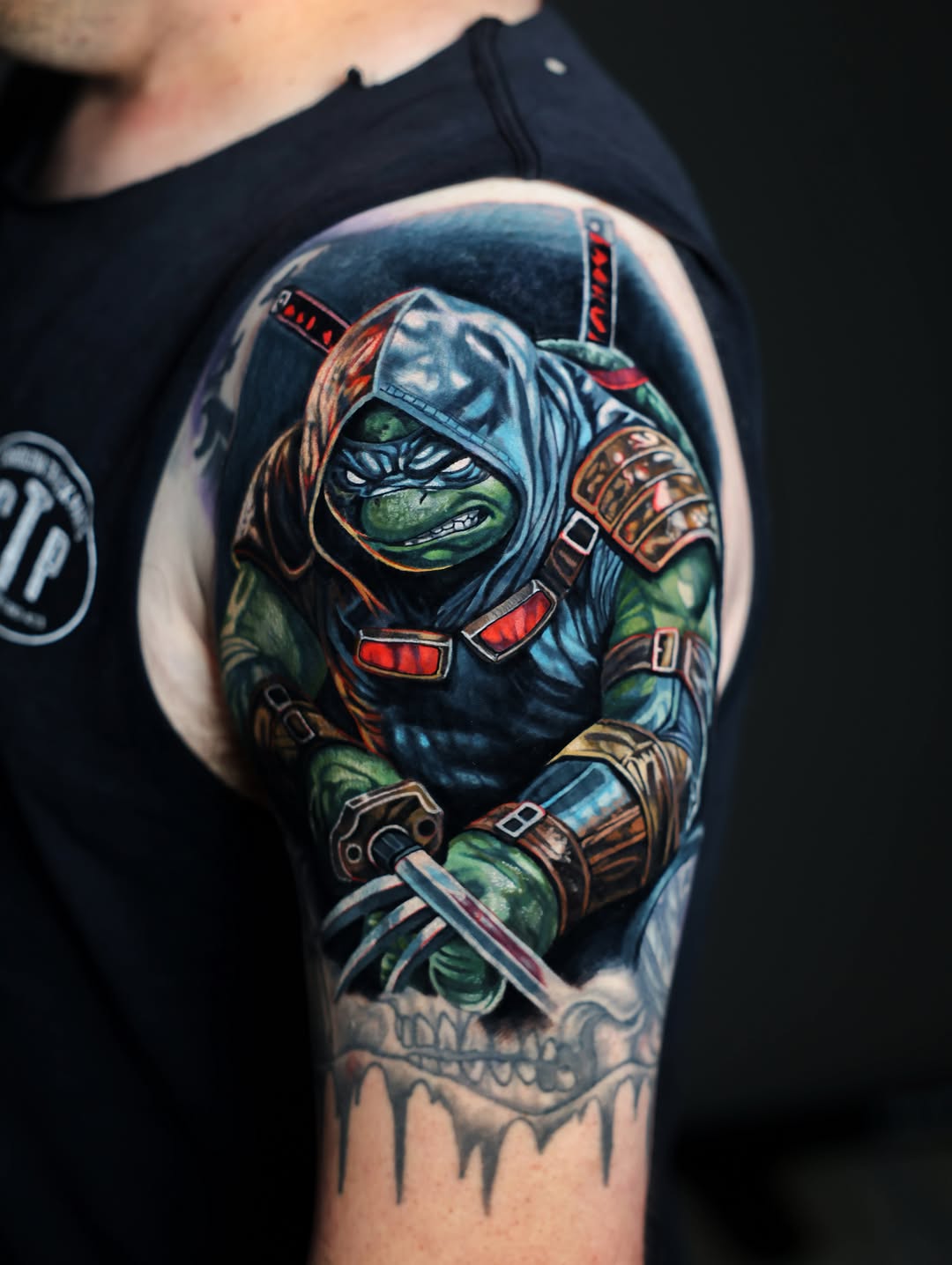 Tattoo by @josepulidotattoo — realism, dark_realism