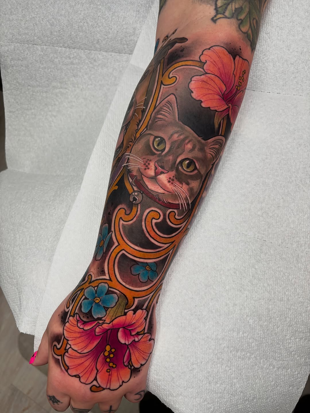 Tattoo by @gregfischerart โ realism, neo_traditional