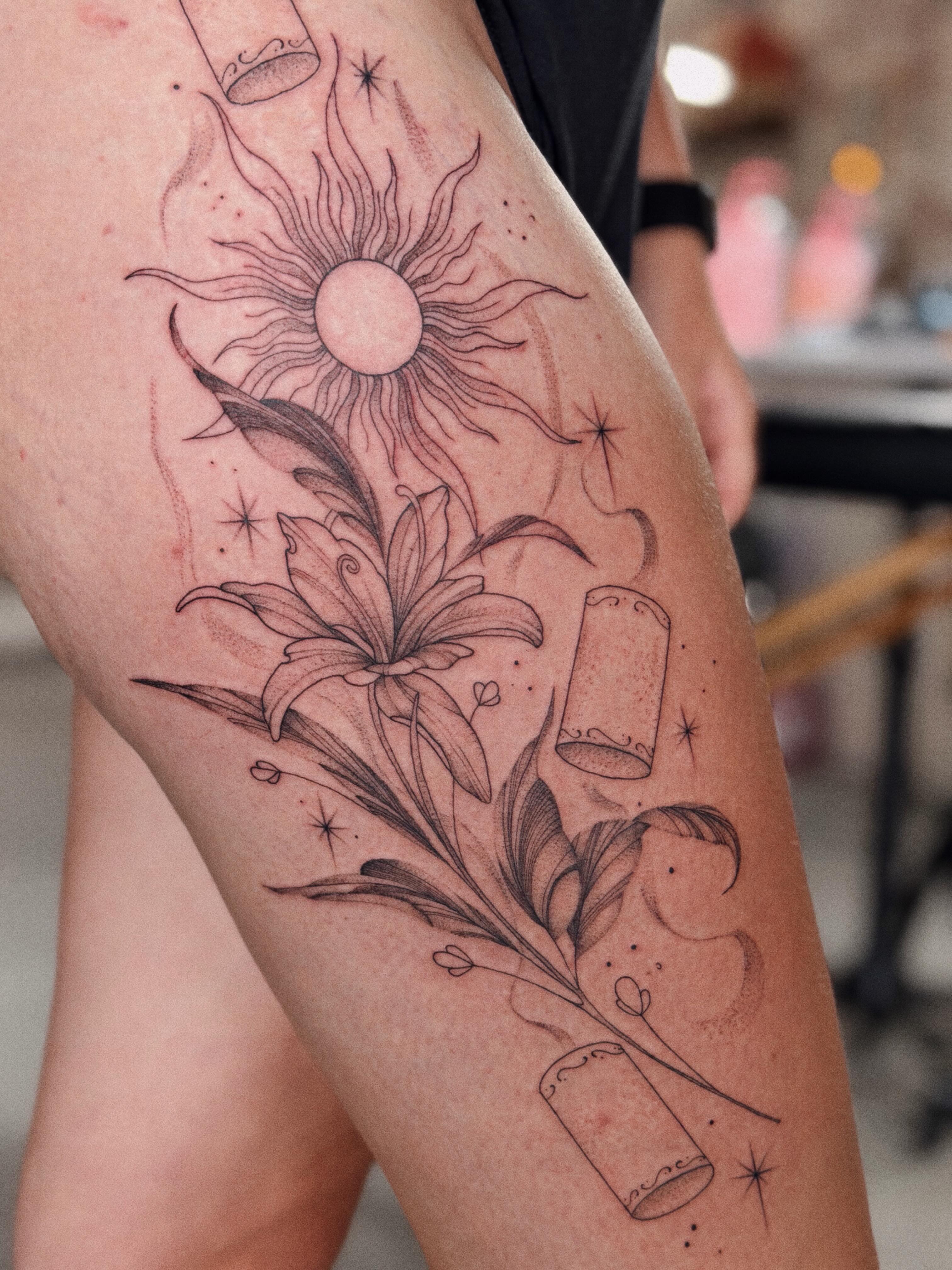 Tattoo by @anagram_tattoos — black_and_grey, realism