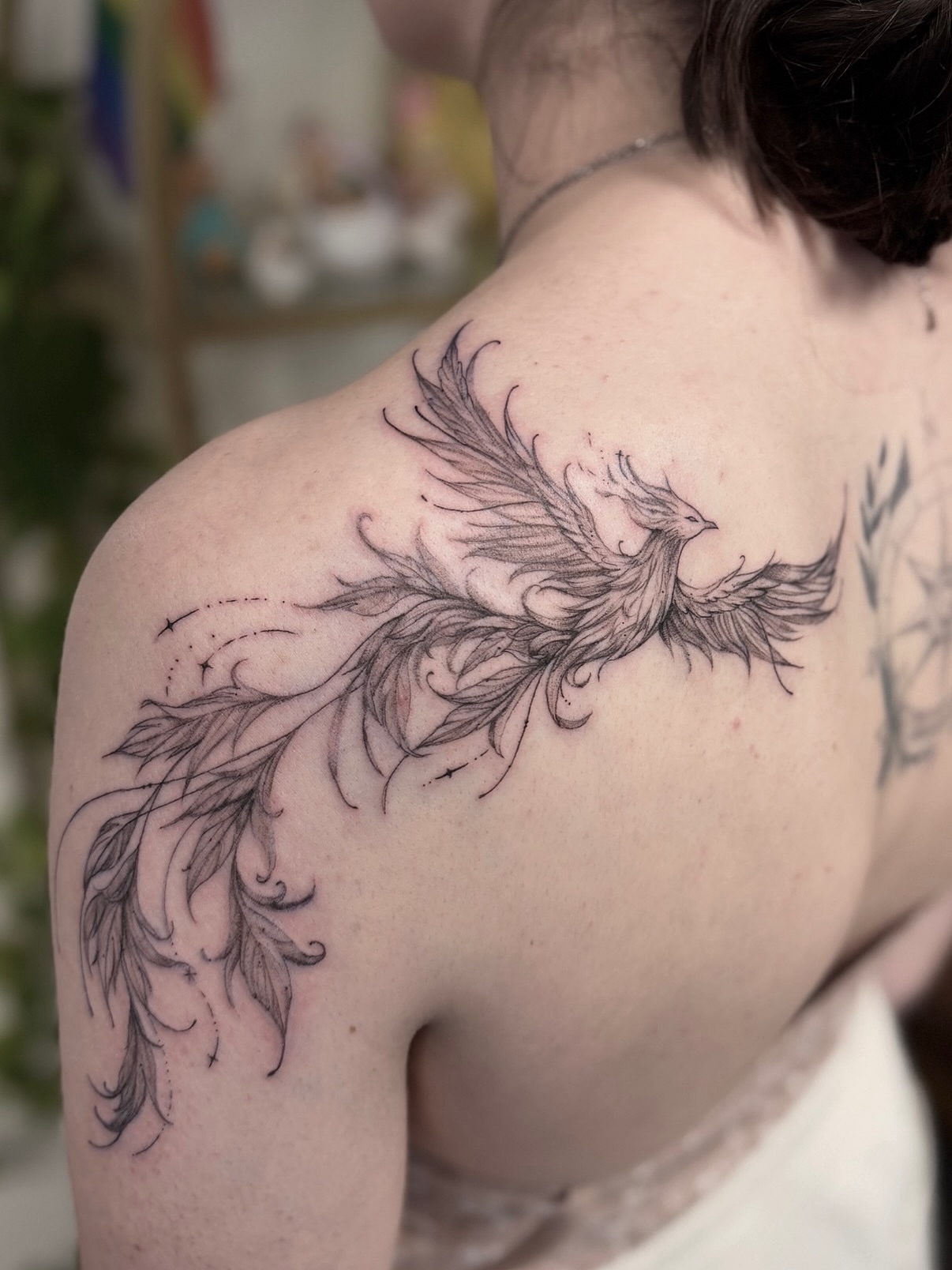 Tattoo by @midnight.aries.art — black_and_grey