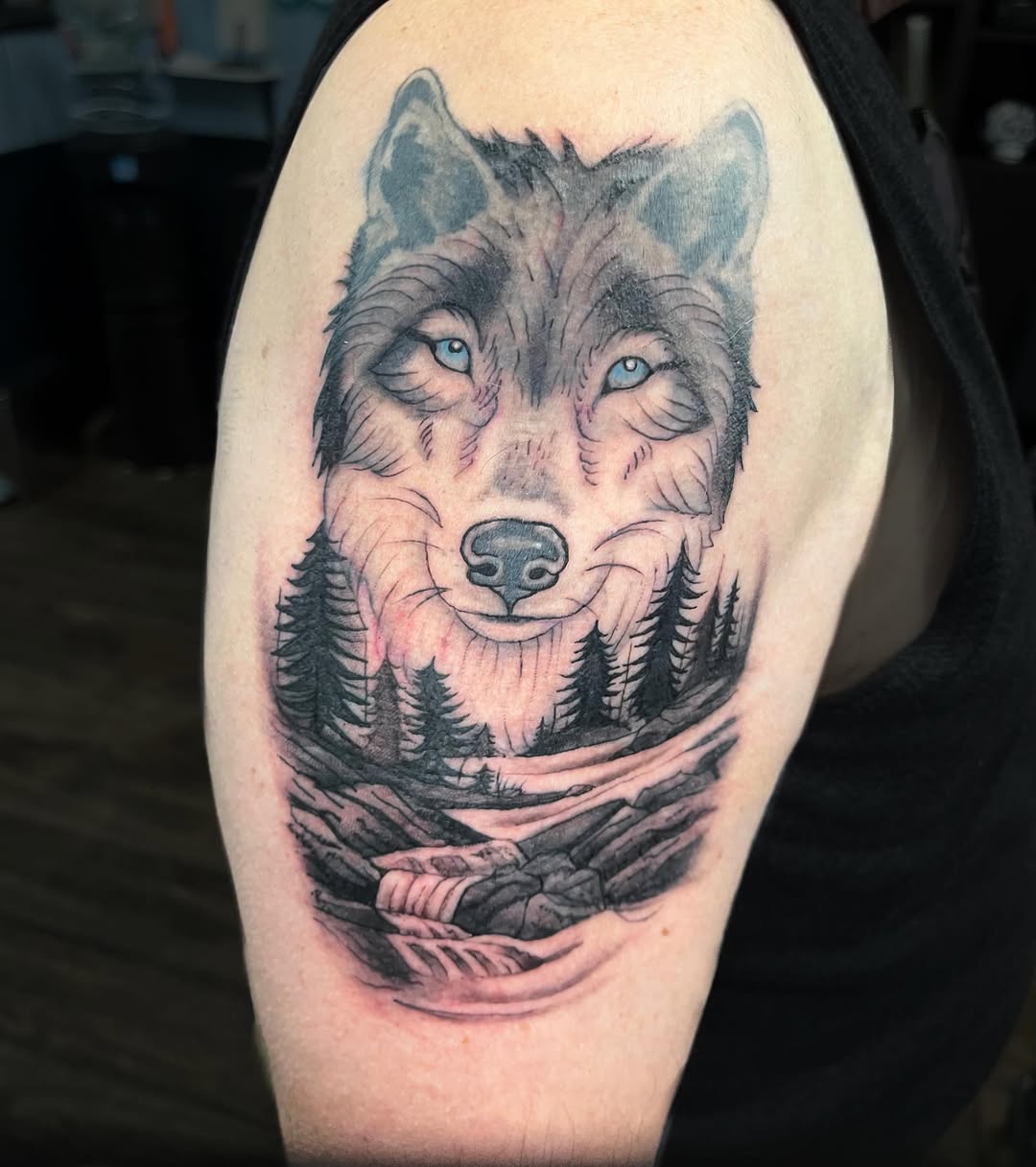 Tattoo by @brianna.jo.tattoos — realism, black_and_grey