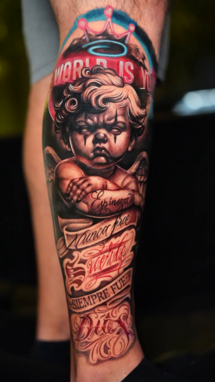 Tattoo by @jovastattoo โ chicano, realism