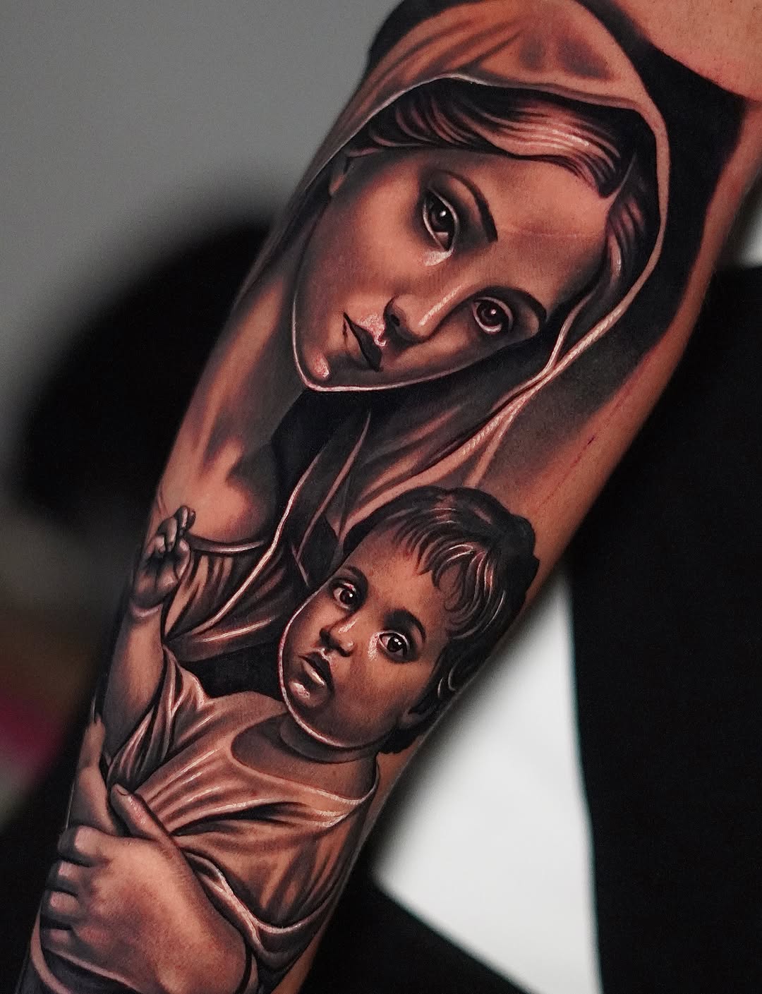 Tattoo by @temperism1 — realism, black_and_grey