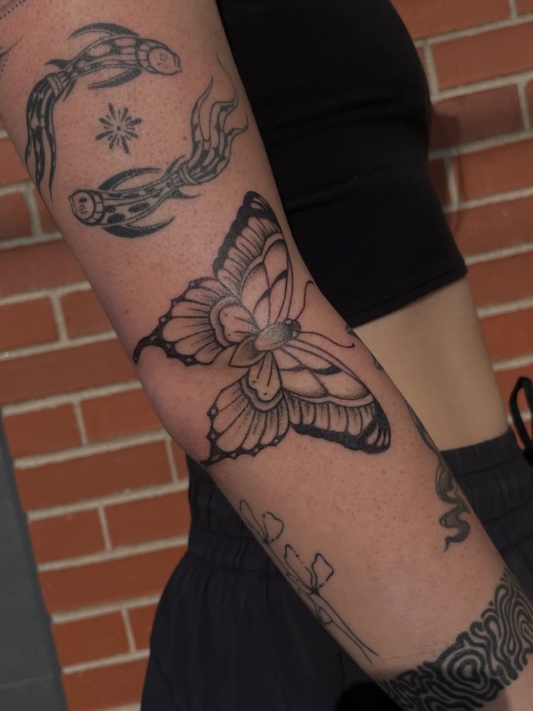 Tattoo by @holy3tattoos — fine_line, black_and_grey
