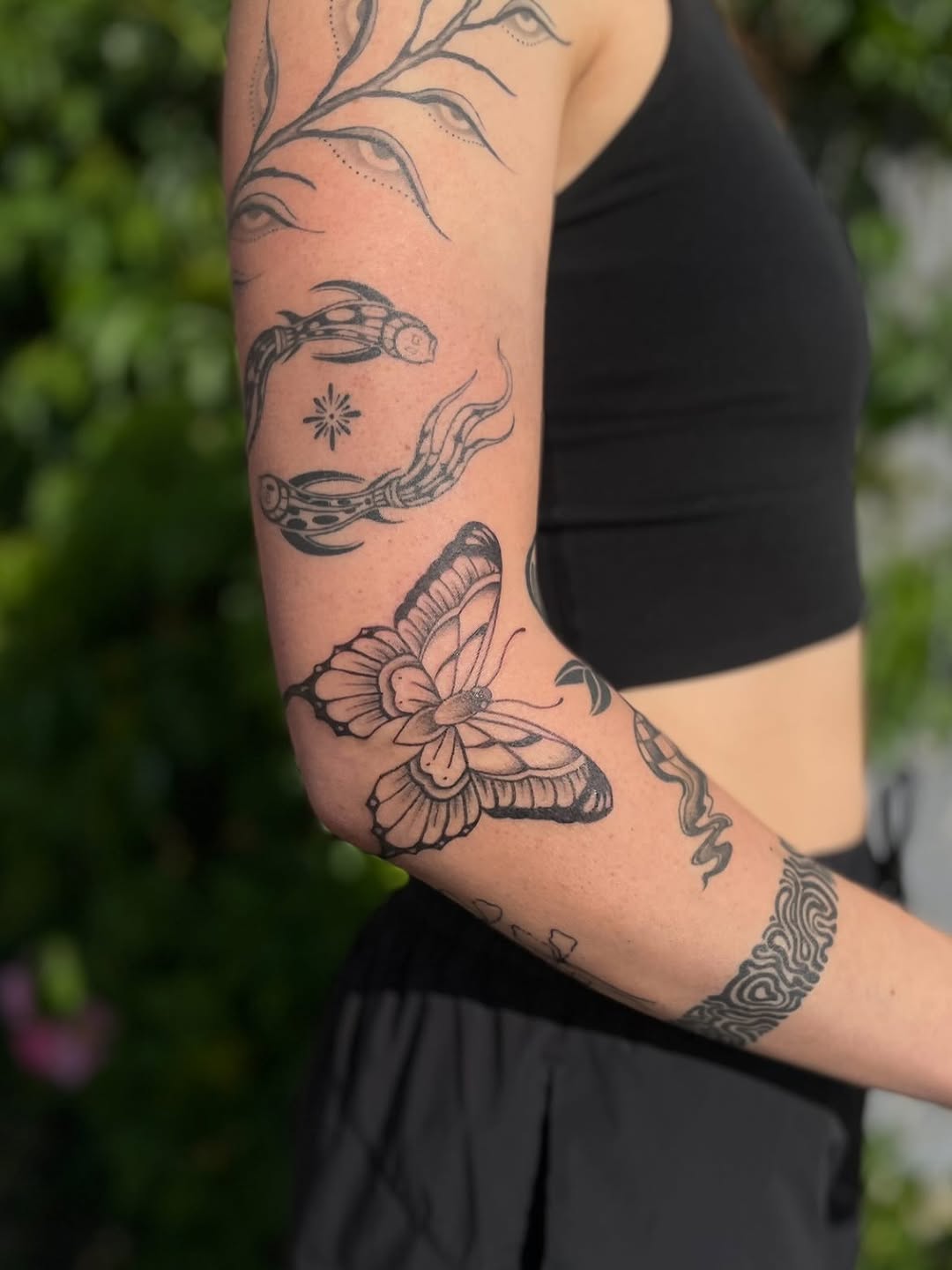 Tattoo by @holy3tattoos — fine_line, black_and_grey