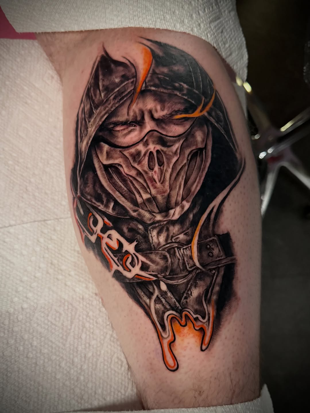 Tattoo by @melted_soul — realism, dark_realism