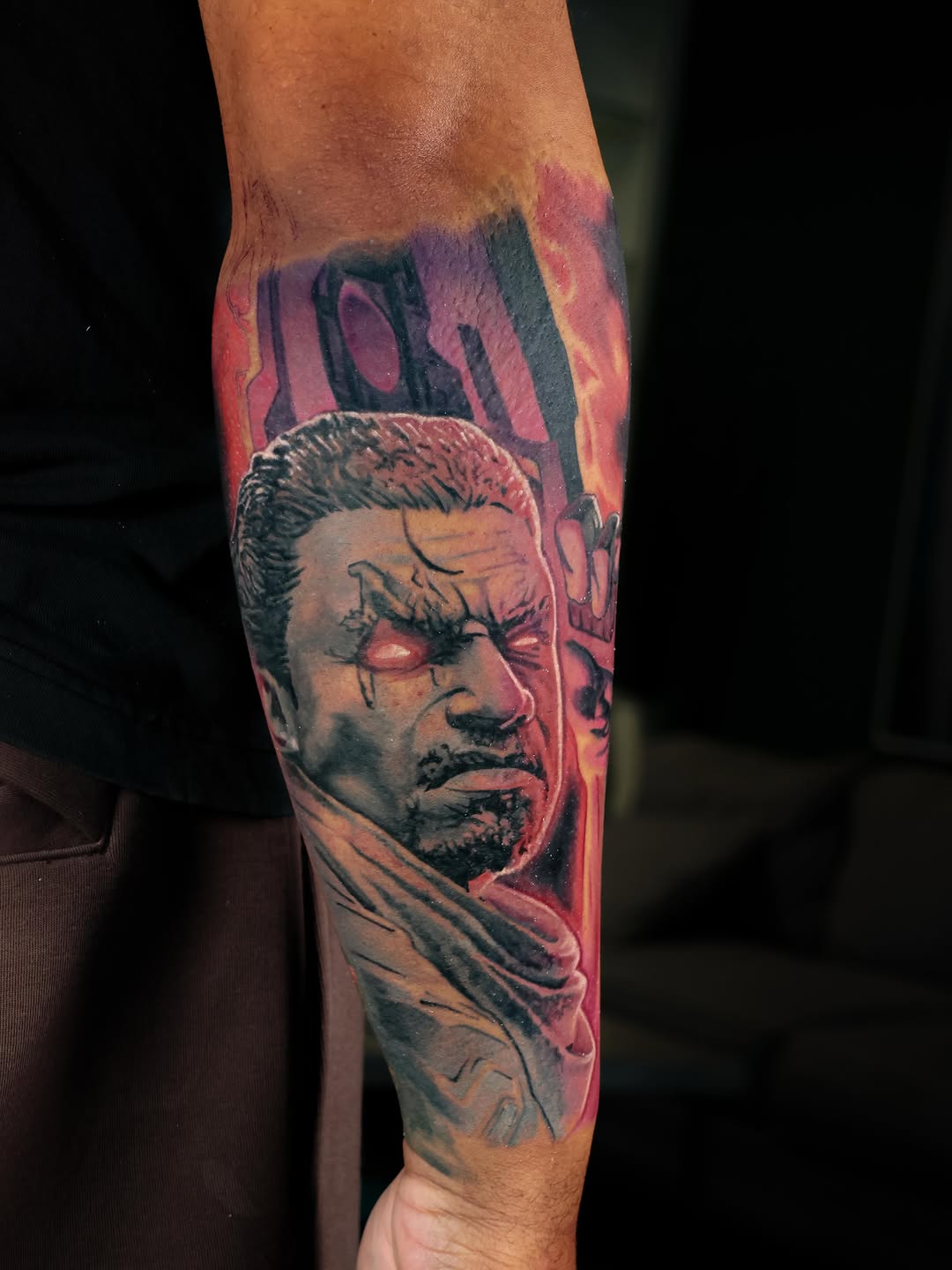 Tattoo by @xcalibertattoo — realism, black_and_grey