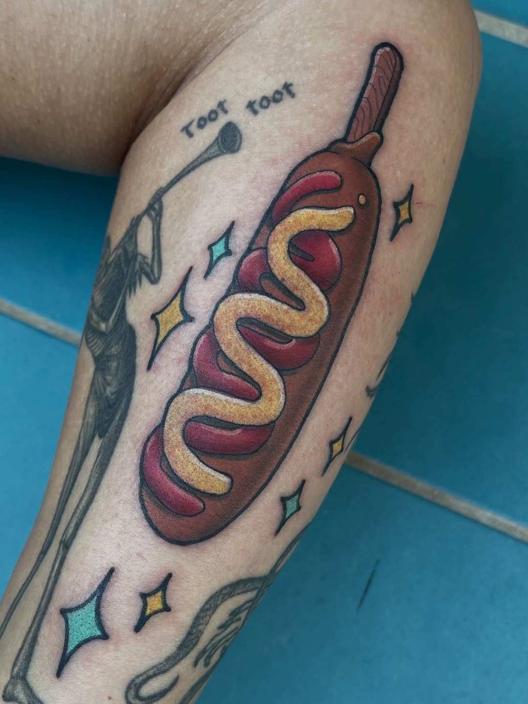 Tattoo by @sparks_electrictattooing — new_school