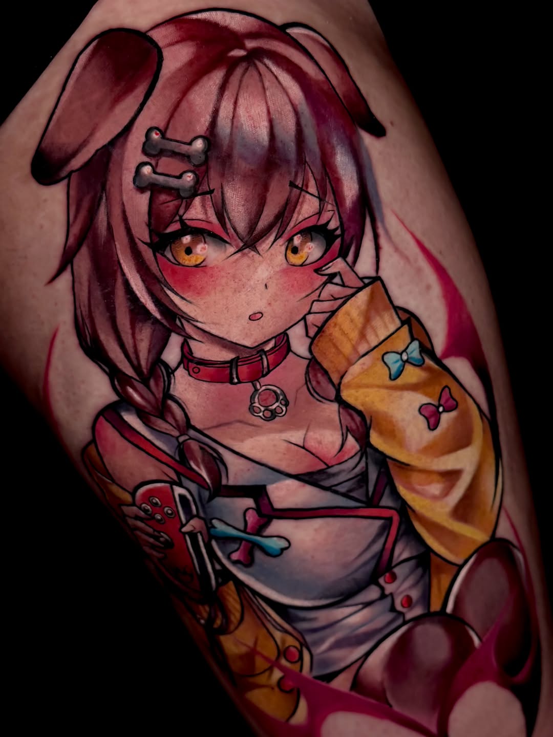 Tattoo by @solrugama — anime
