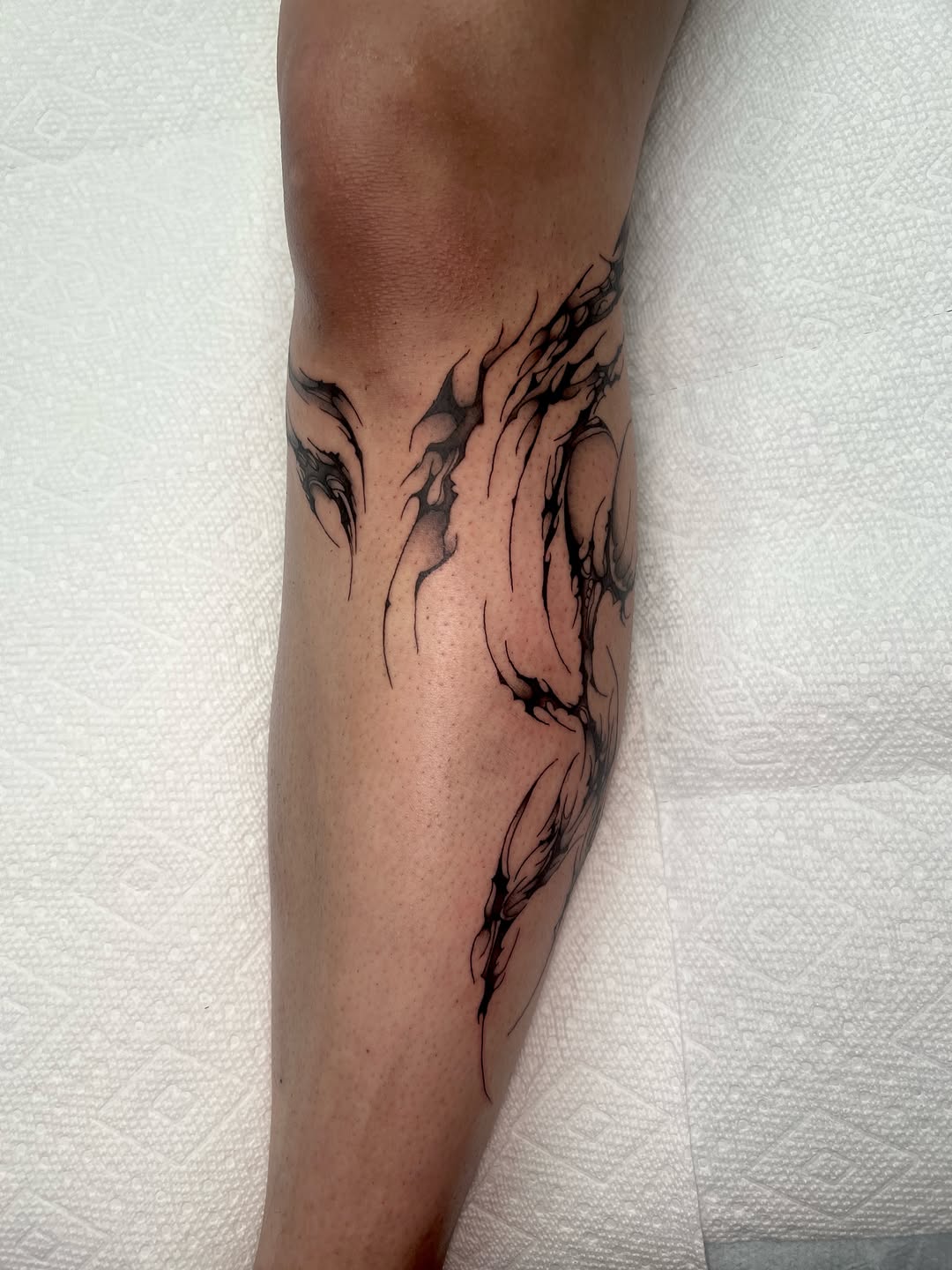 Tattoo by @blair_witch_ink — blackwork, ornamental