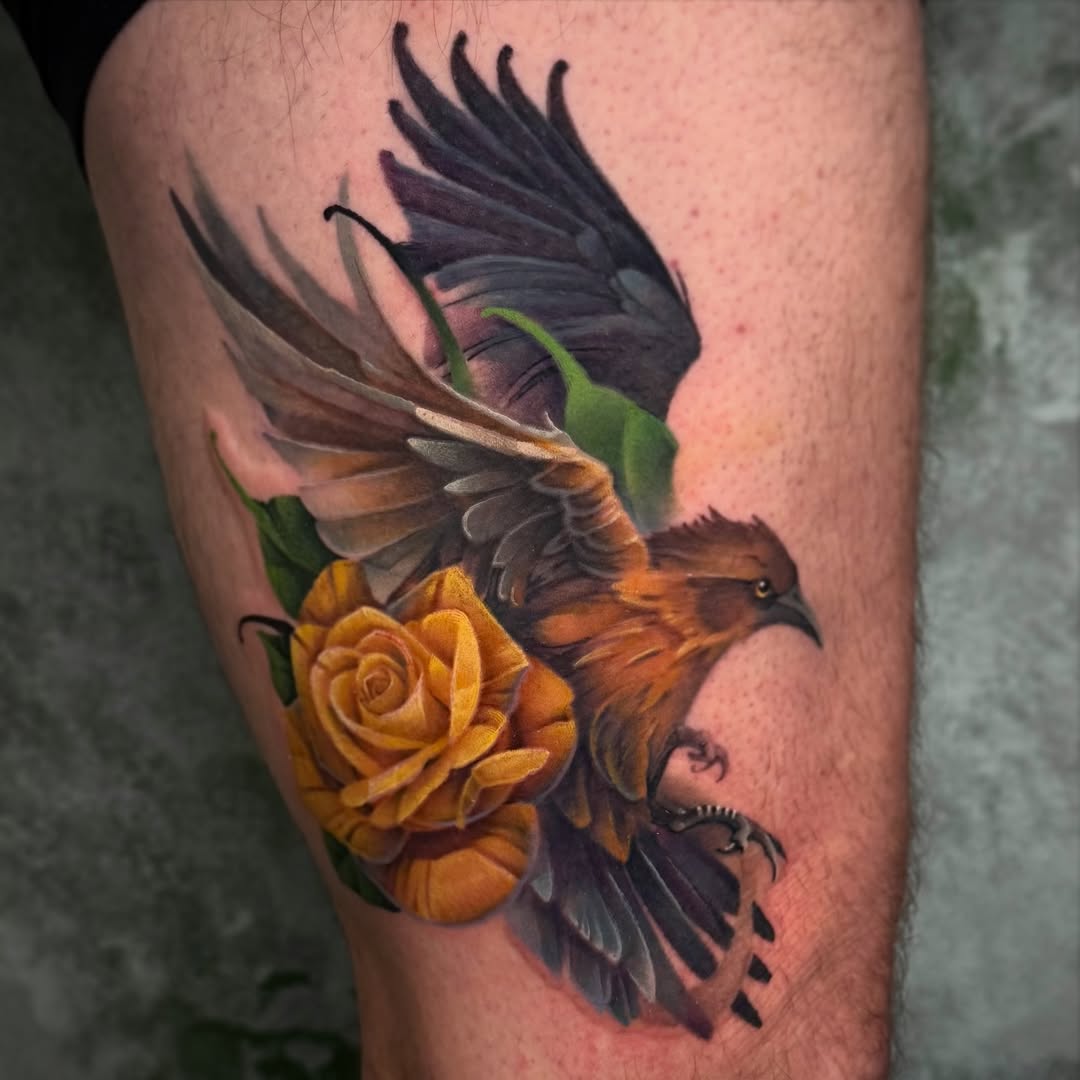 Tattoo by @jameshallcreative — realism, black_and_grey