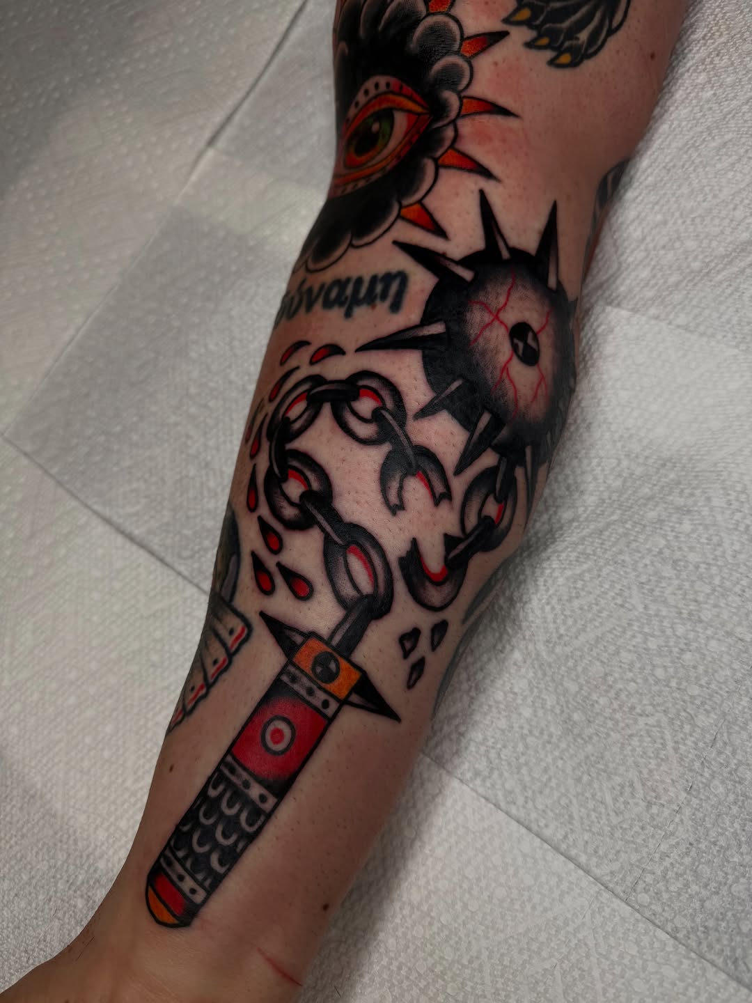 Tattoo by @tattoosbyging — american_traditional