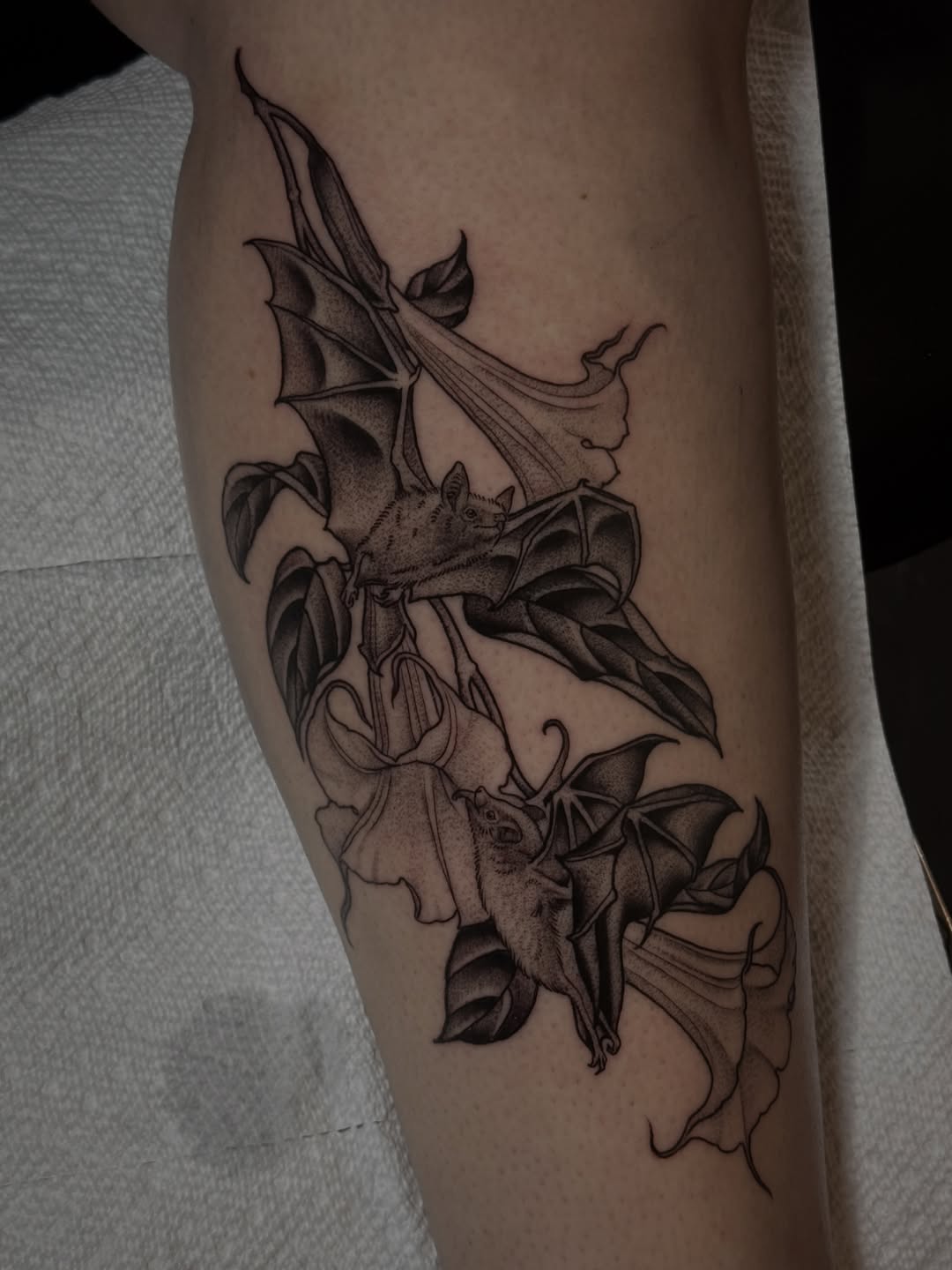 Tattoo by @ellvee_tattooer — black_and_grey, realism