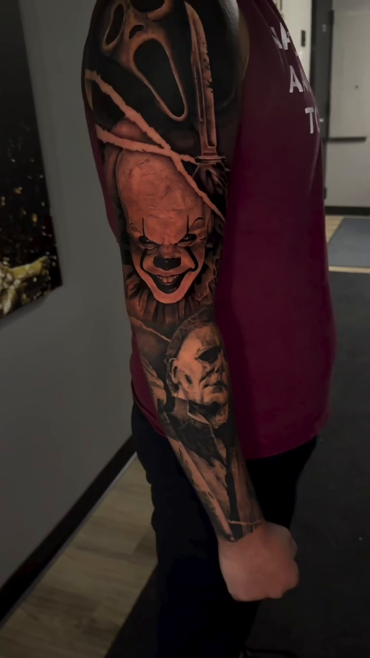 Tattoo by @chadbelltattoos — realism, dark_realism