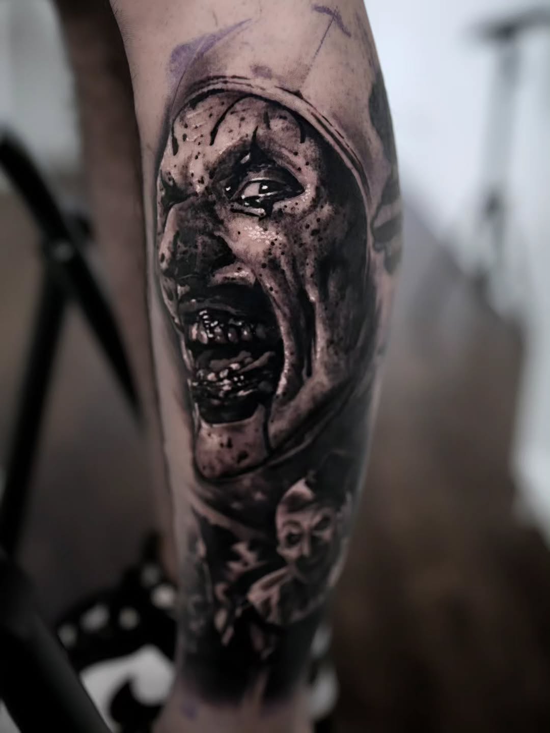 Tattoo by @vik_tattoos — realism, dark_realism