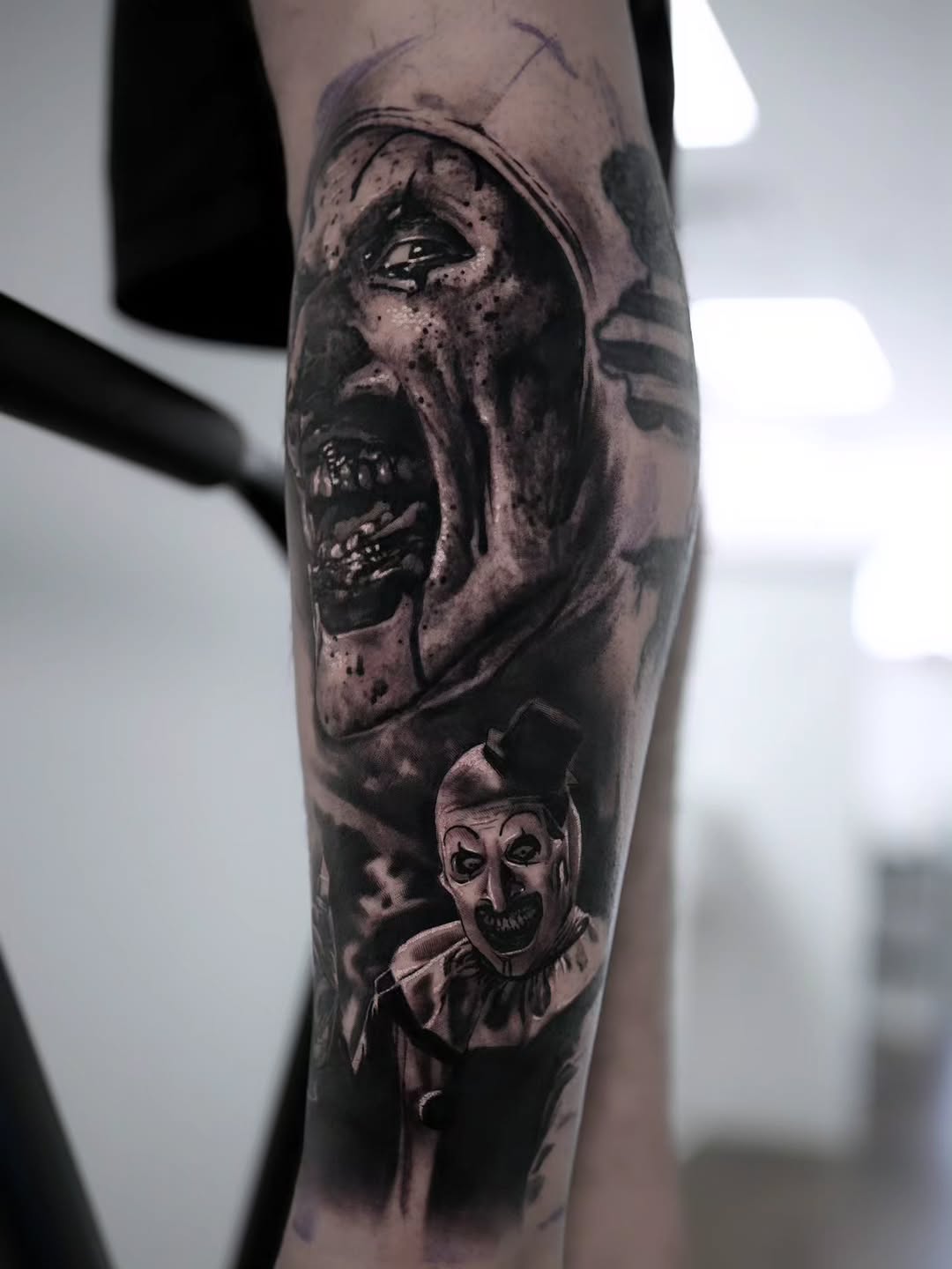 Tattoo by @vik_tattoos — realism, dark_realism